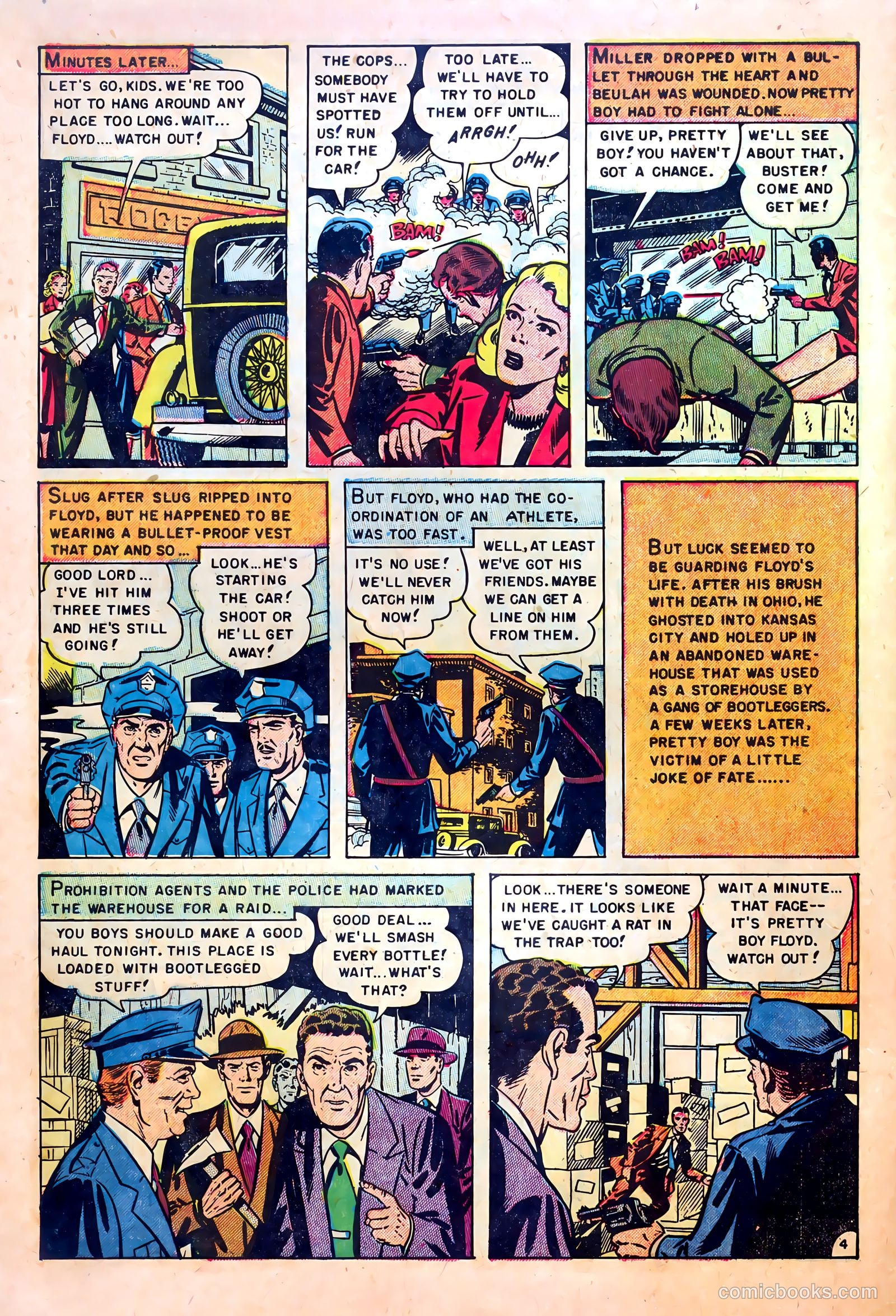 Murderous Gangsters #1 (1951) — page 6 of 36