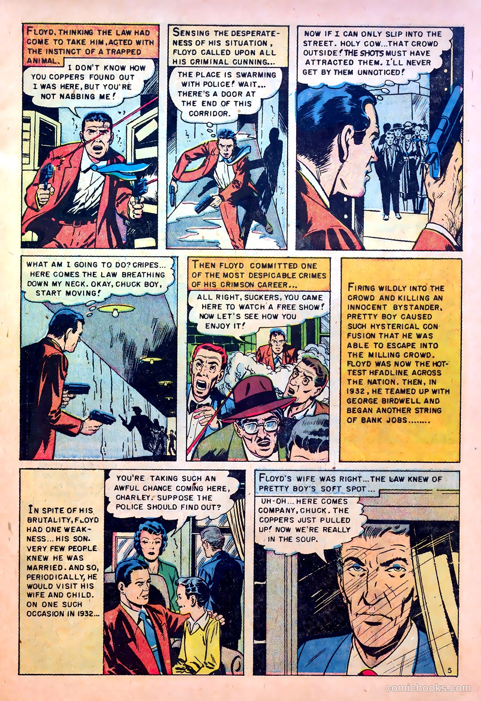 Murderous Gangsters #1 (1951) — page 7 of 36