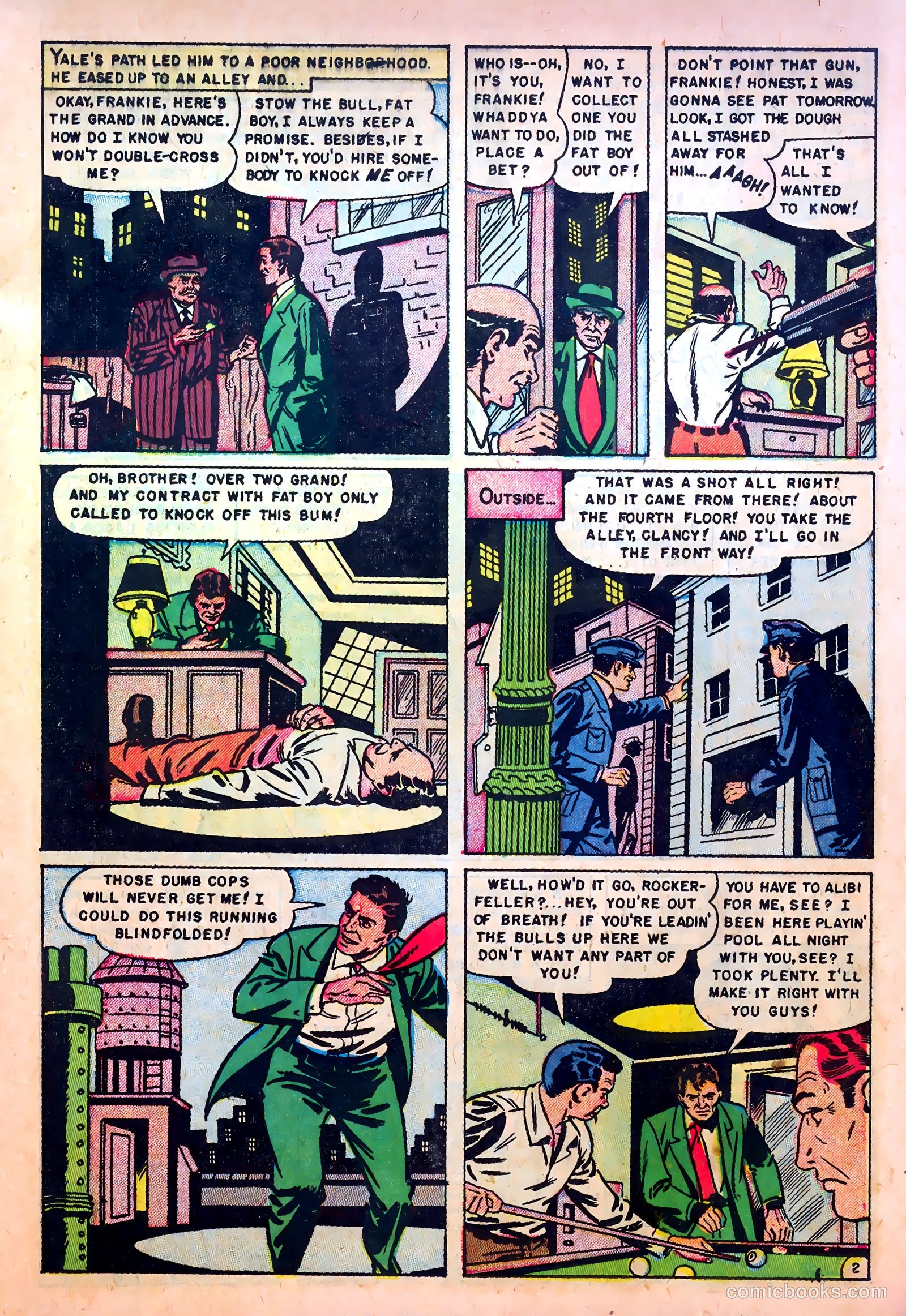 Murderous Gangsters #1 (1951) — page 11 of 36