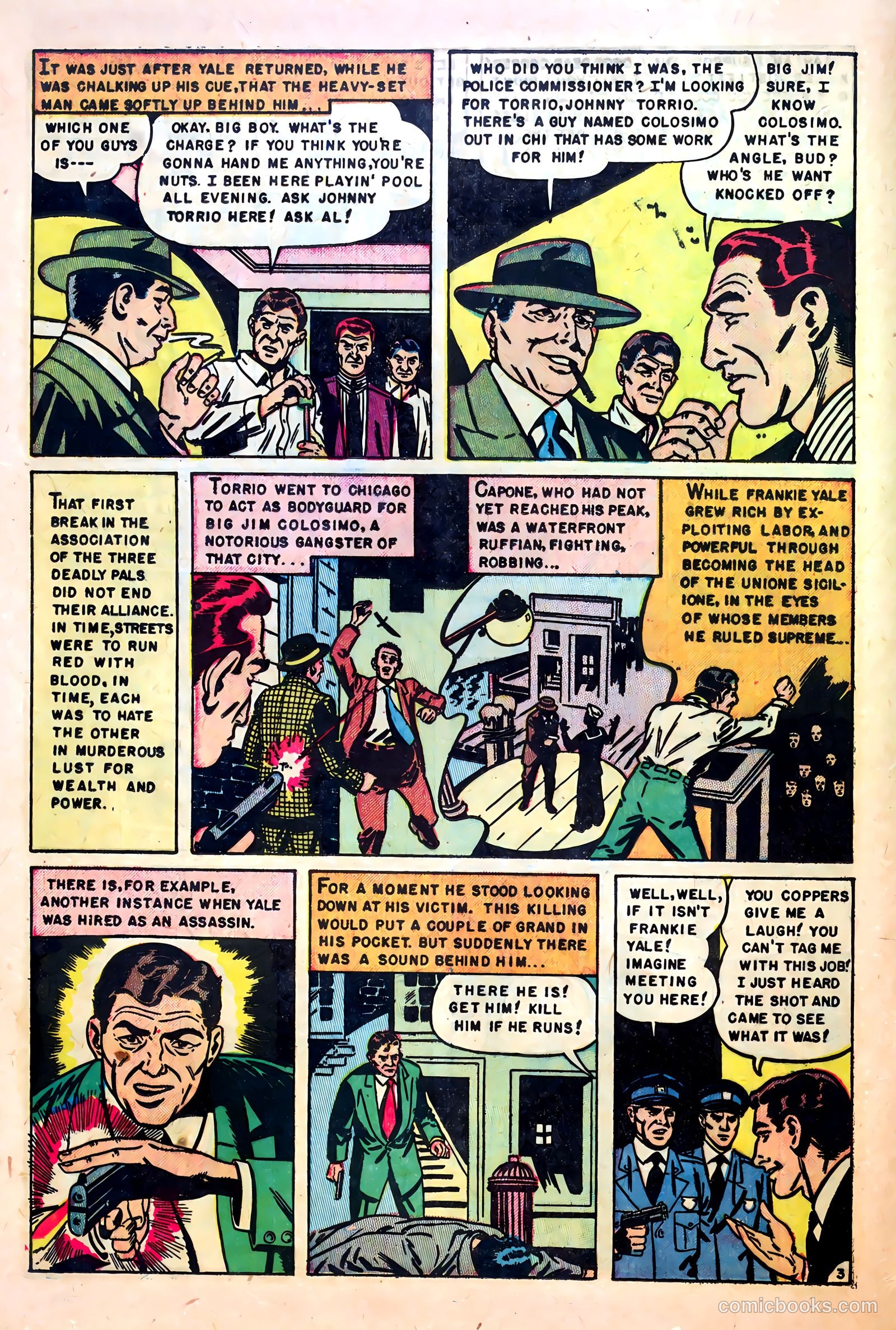 Murderous Gangsters #1 (1951) — page 12 of 36