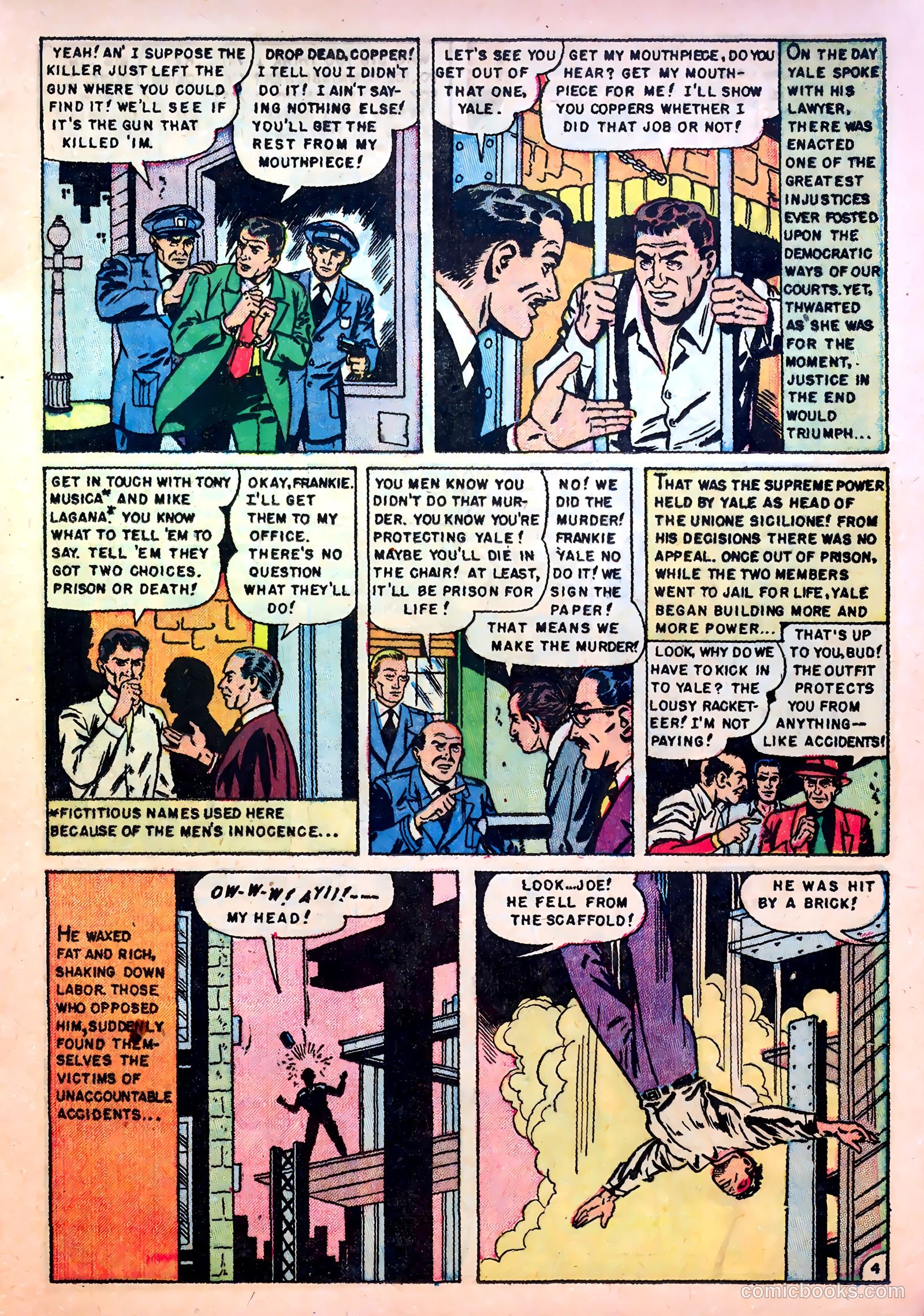 Murderous Gangsters #1 (1951) — page 13 of 36