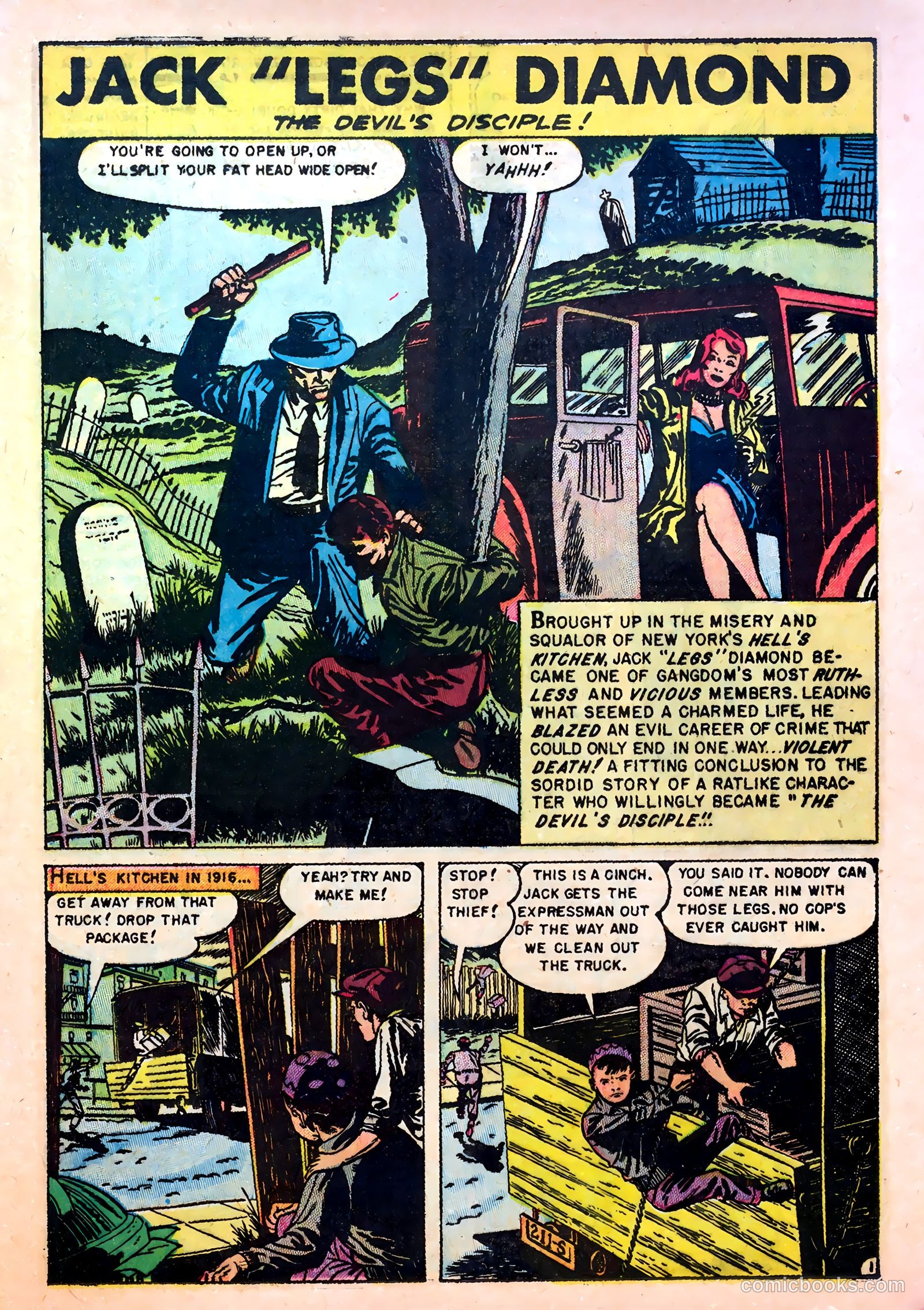 Murderous Gangsters #1 (1951) — page 17 of 36