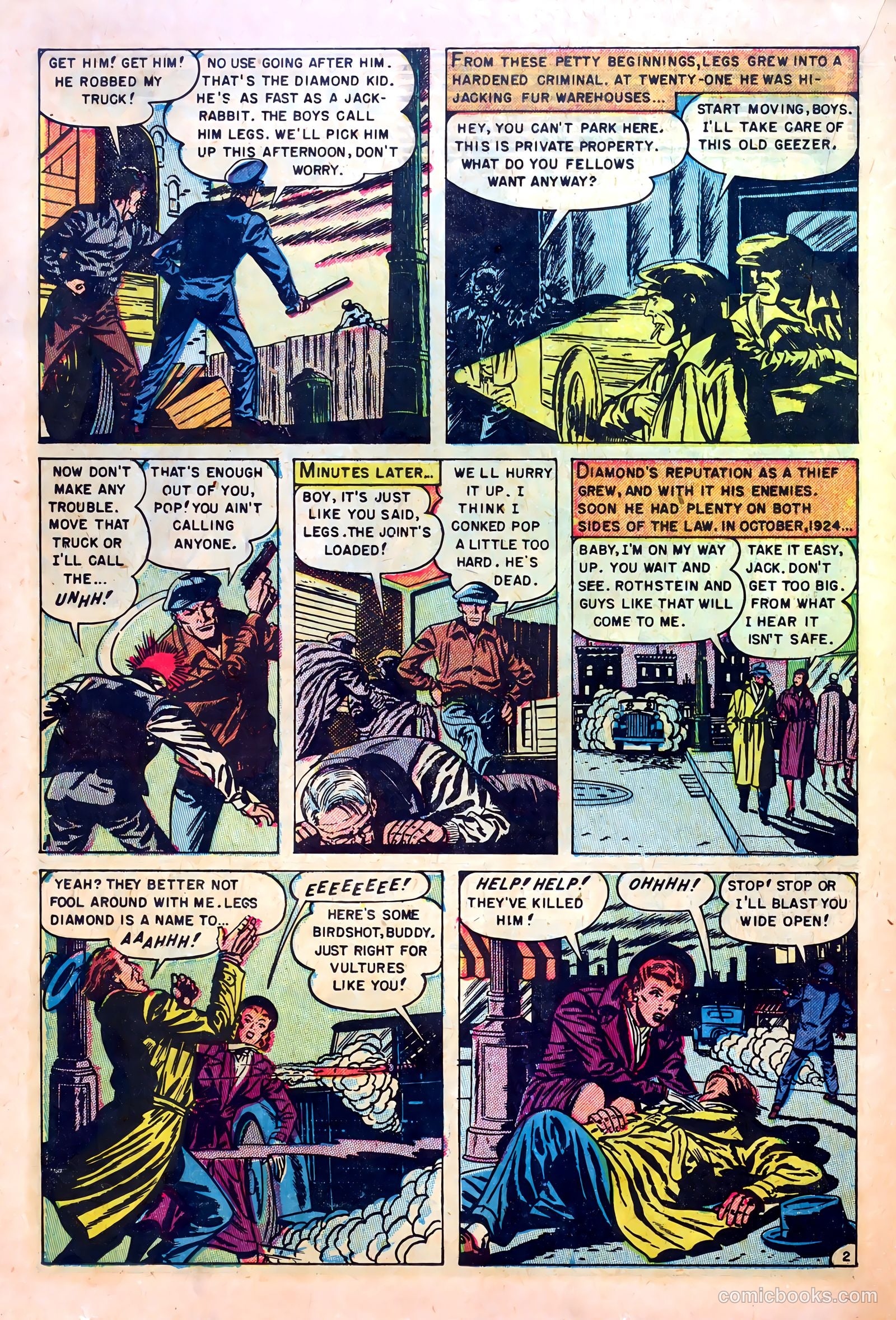 Murderous Gangsters #1 (1951) — page 18 of 36