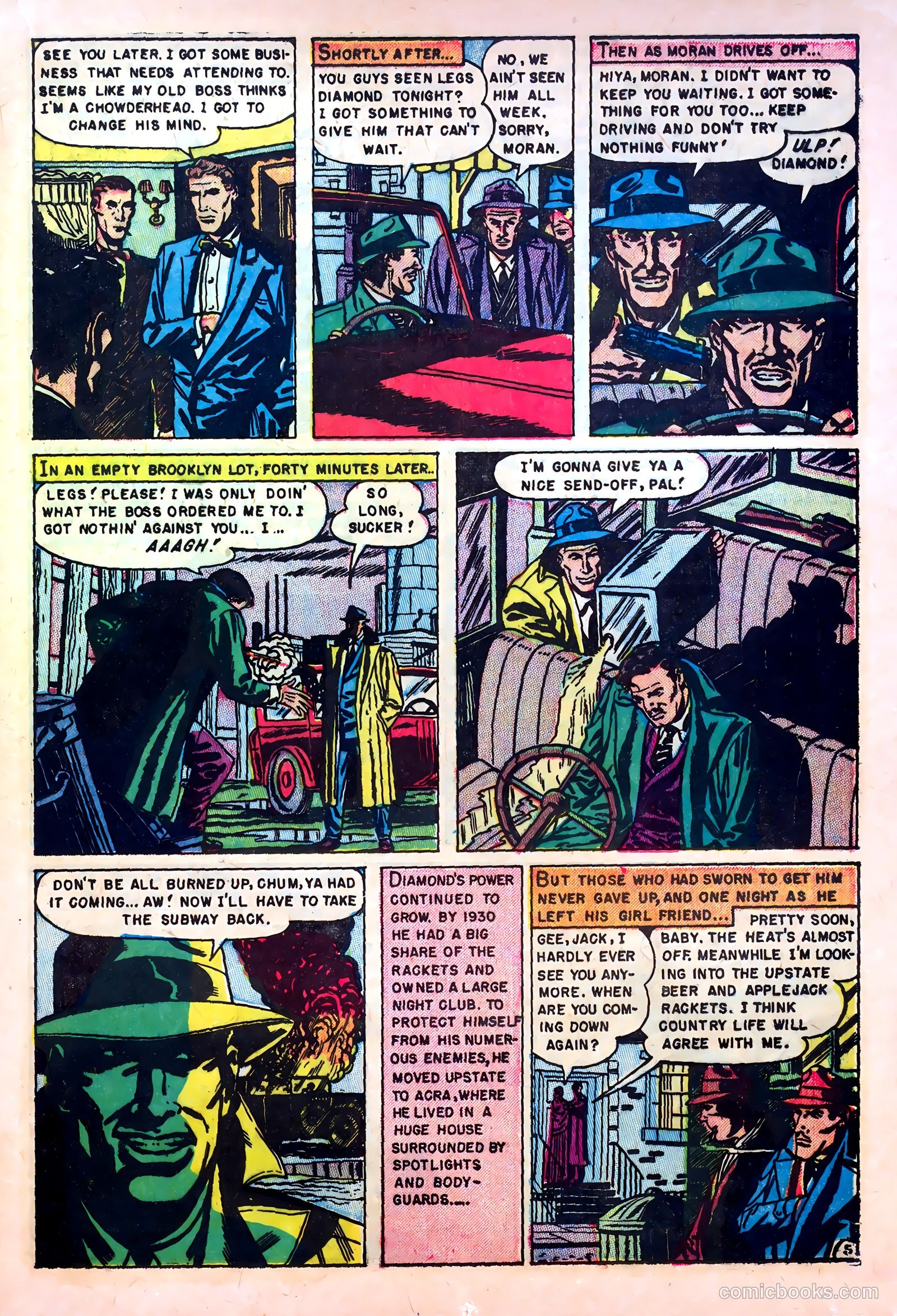 Murderous Gangsters #1 (1951) — page 21 of 36