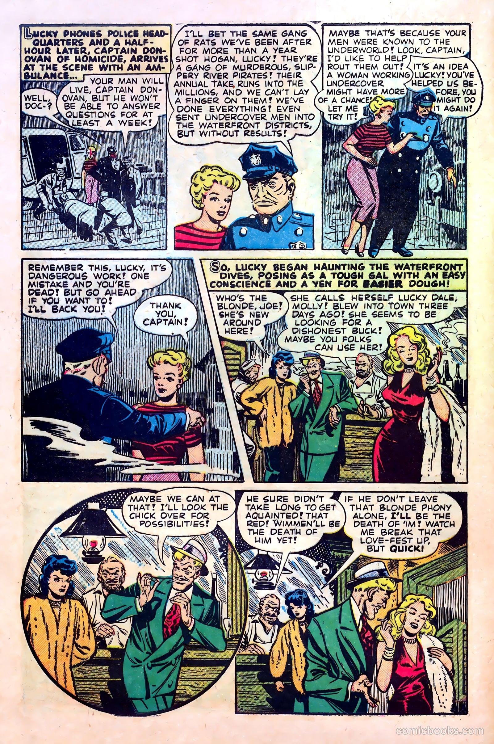Murderous Gangsters #1 (1951) — page 28 of 36
