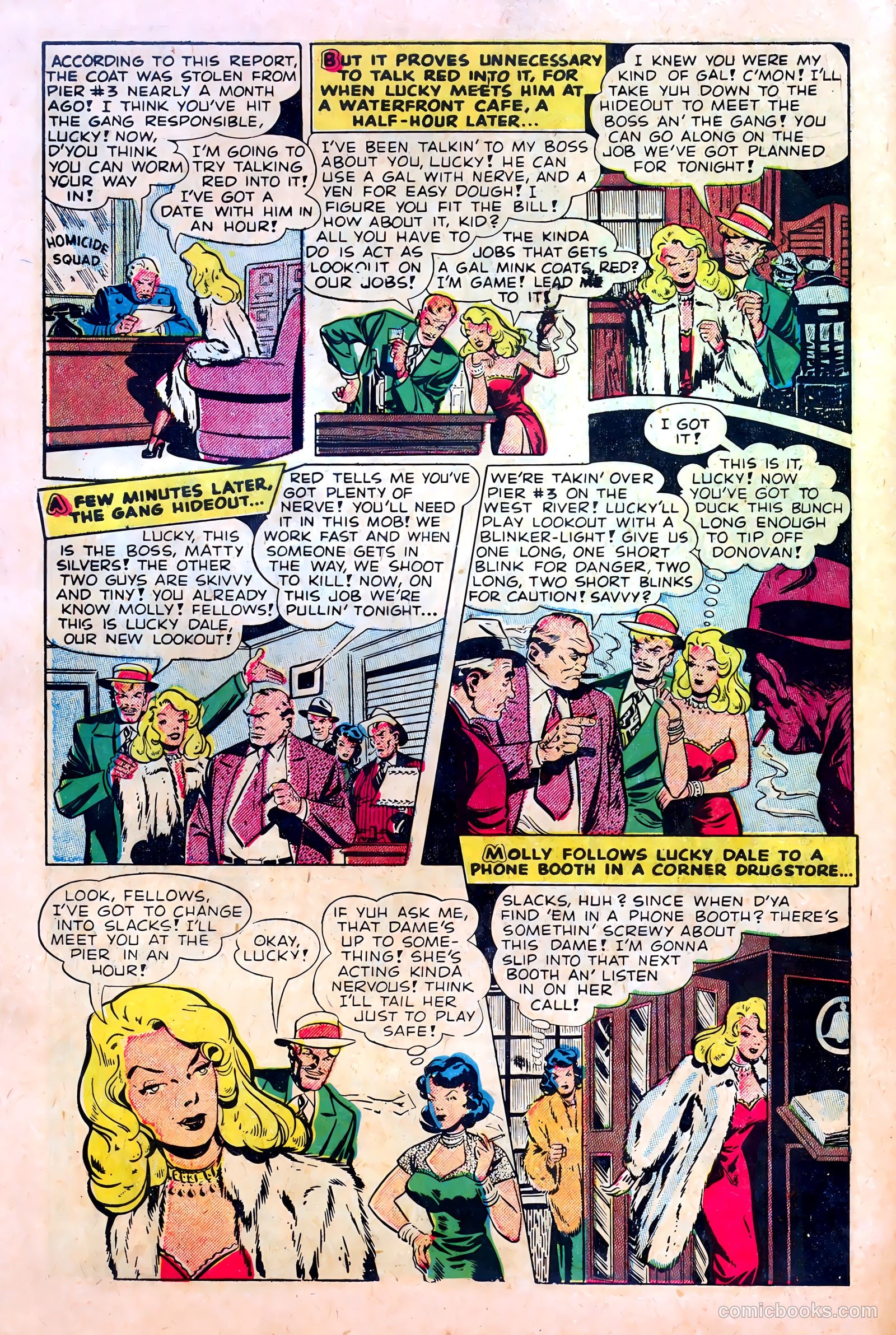 Murderous Gangsters #1 (1951) — page 30 of 36
