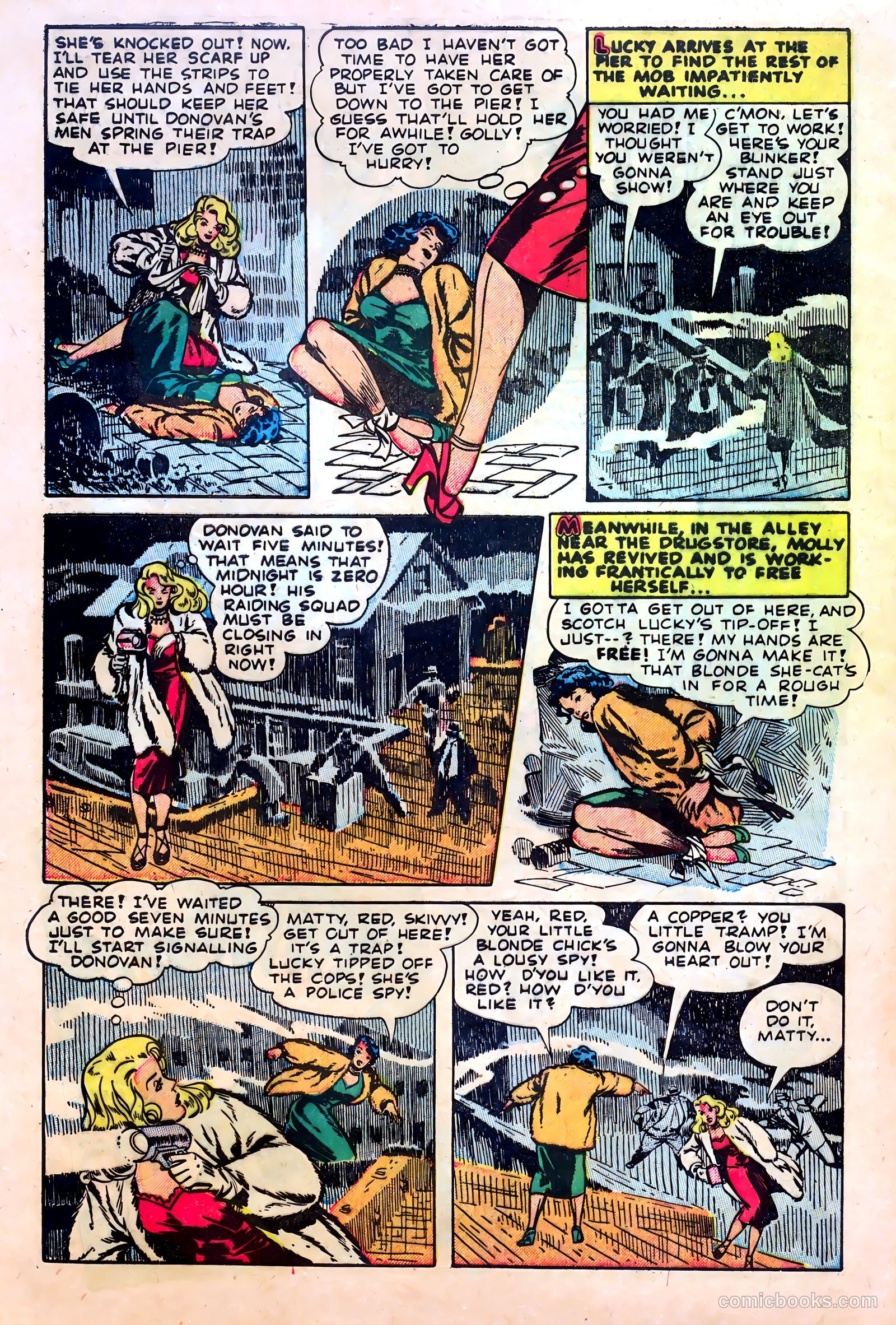 Murderous Gangsters #1 (1951) — page 32 of 36