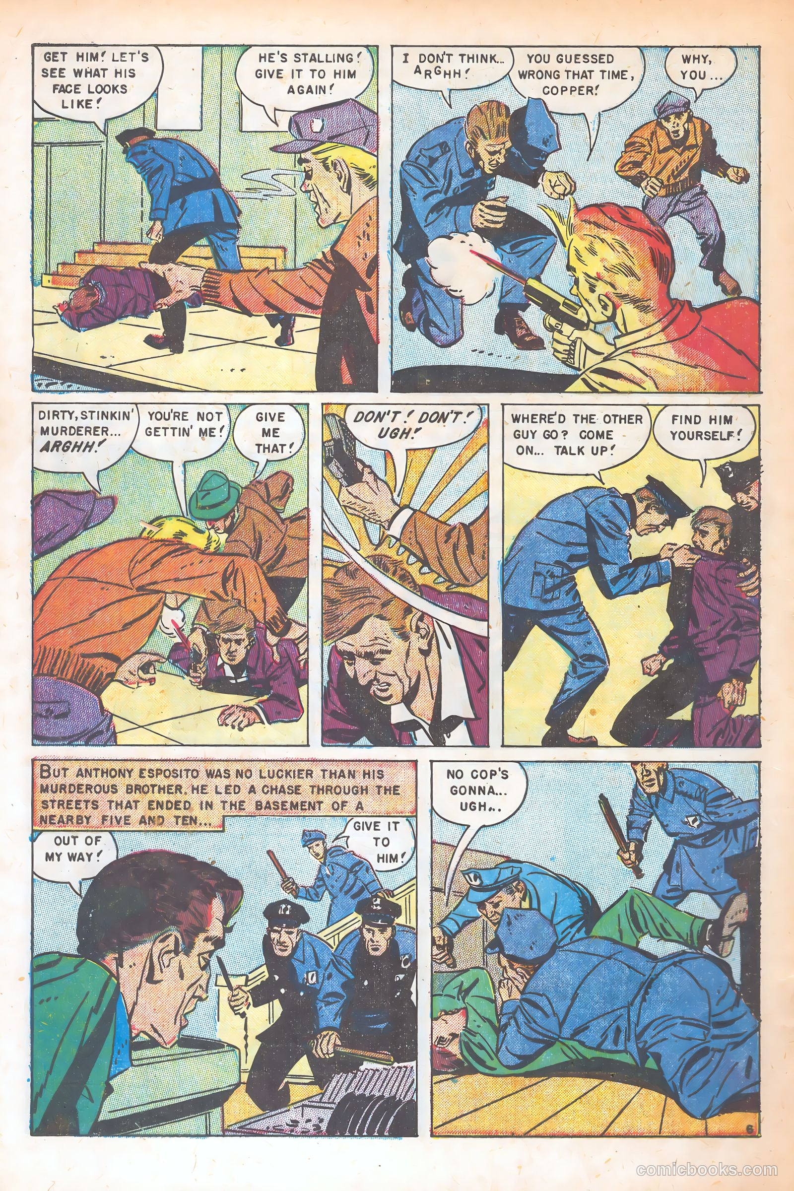 Murderous Gangsters #2 (1951) — page 8 of 37