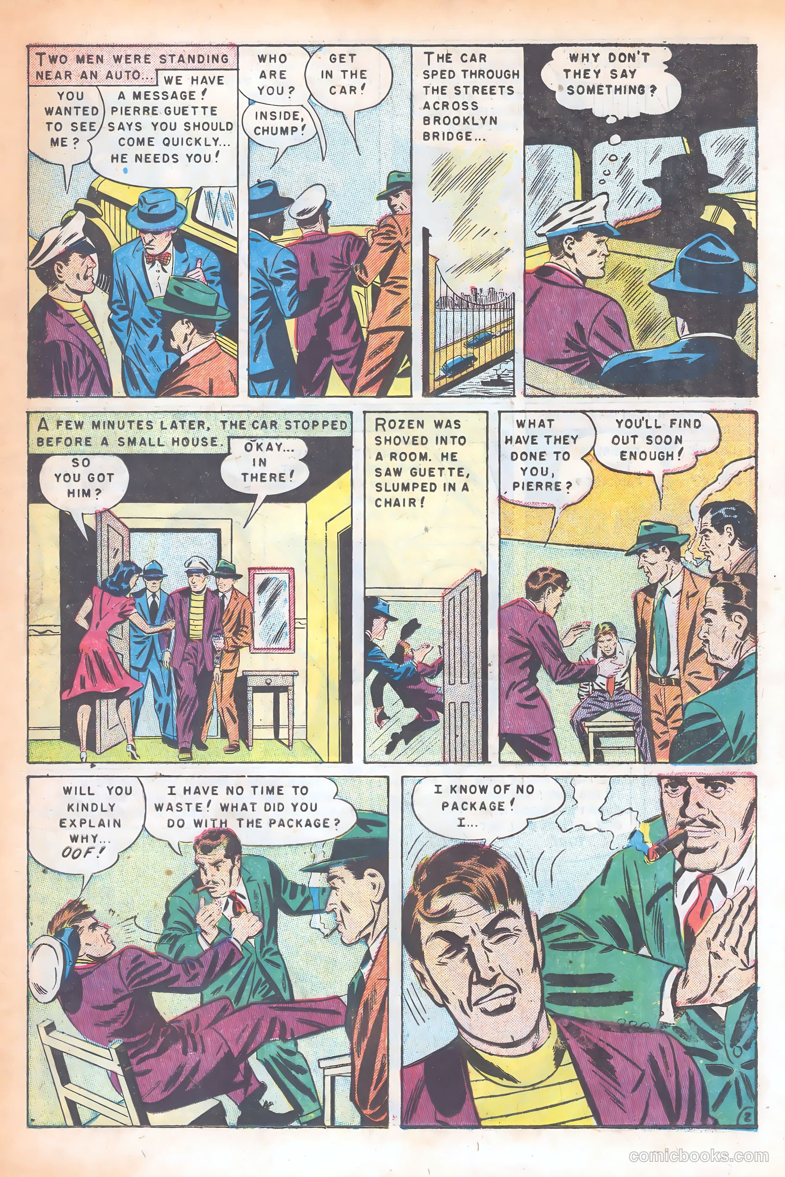 Murderous Gangsters #2 (1951) — page 19 of 37