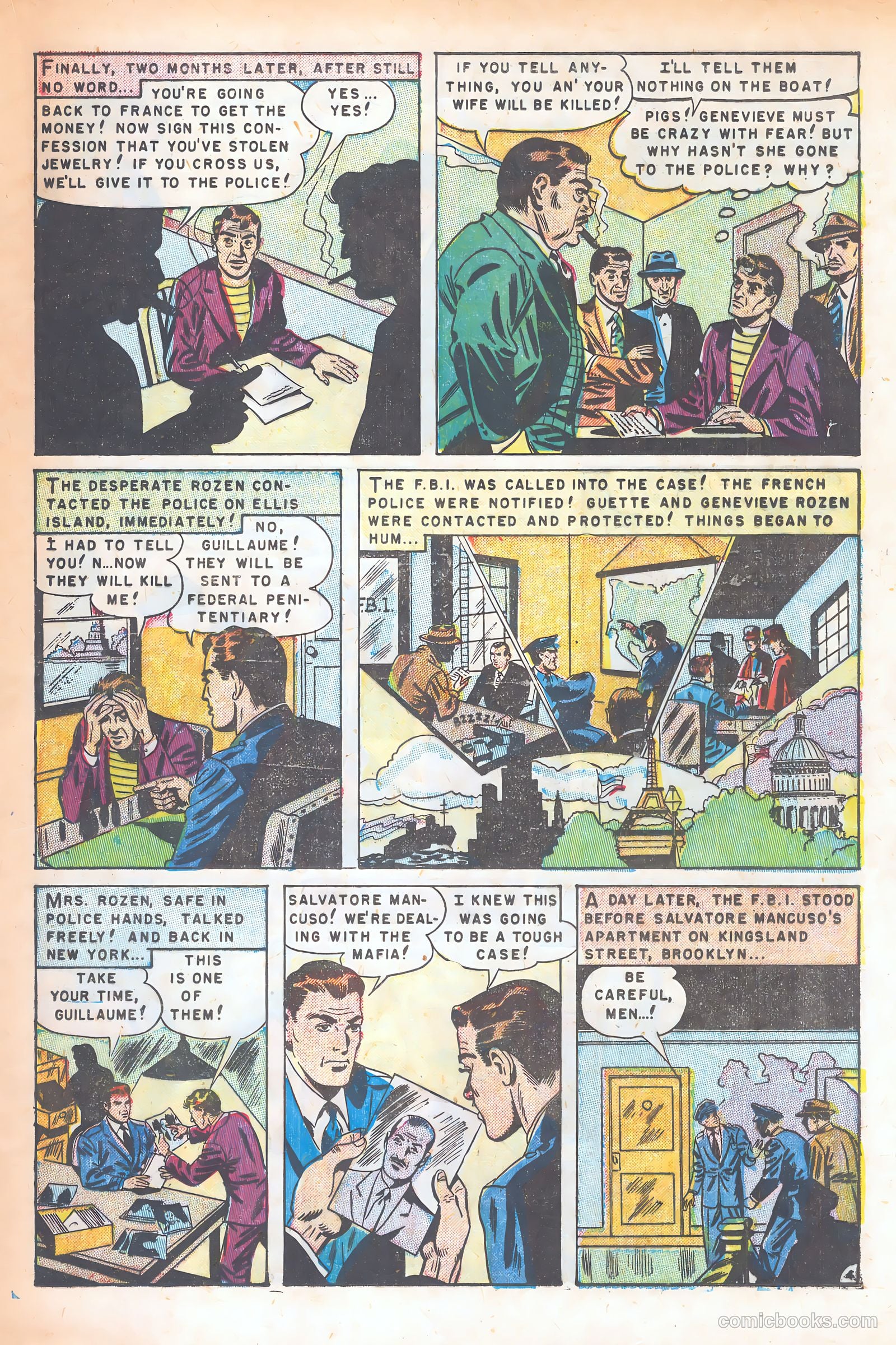 Murderous Gangsters #2 (1951) — page 21 of 37