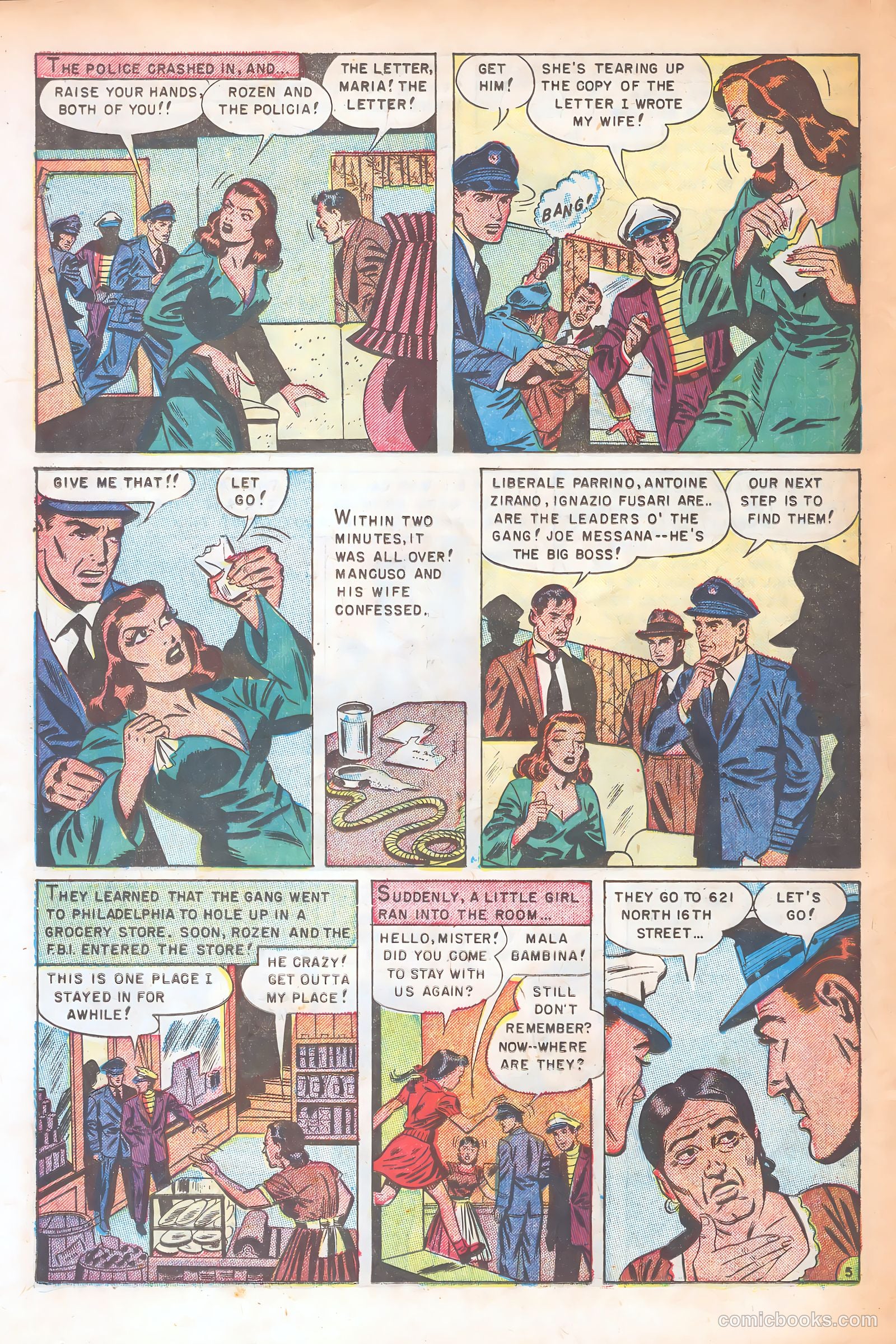 Murderous Gangsters #2 (1951) — page 22 of 37