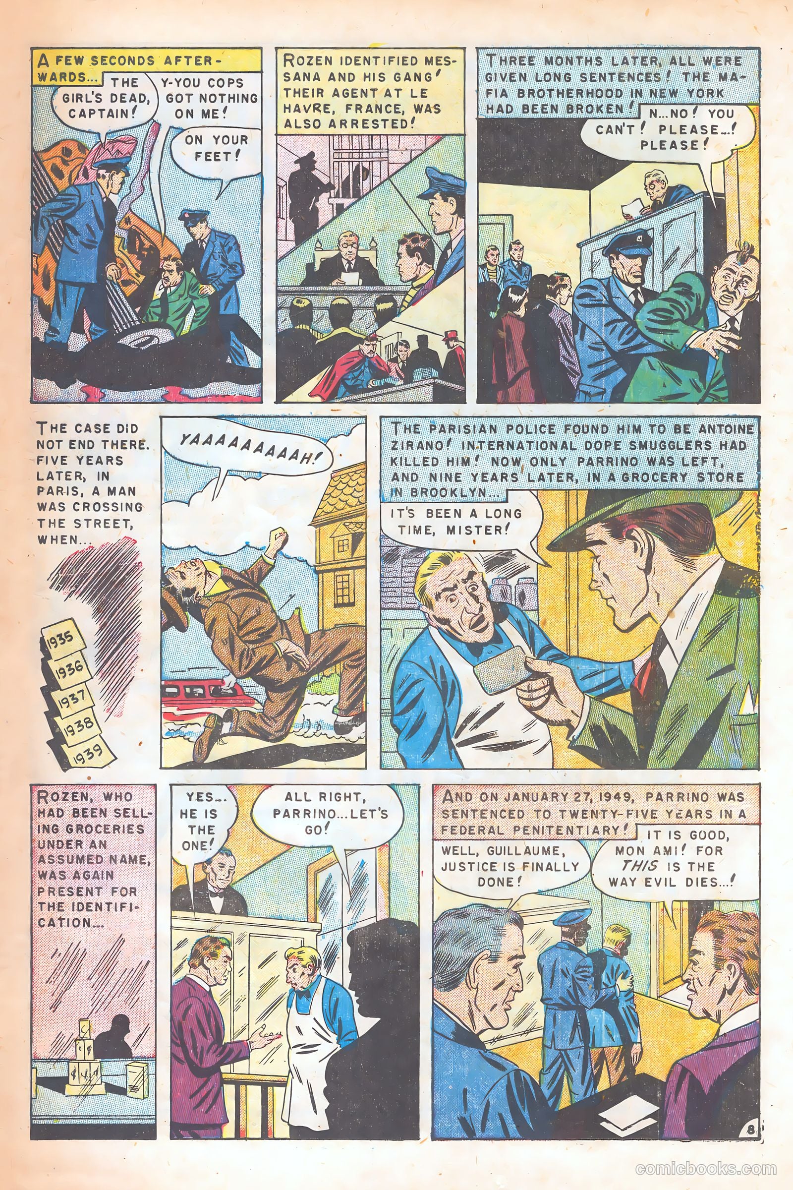 Murderous Gangsters #2 (1951) — page 25 of 37