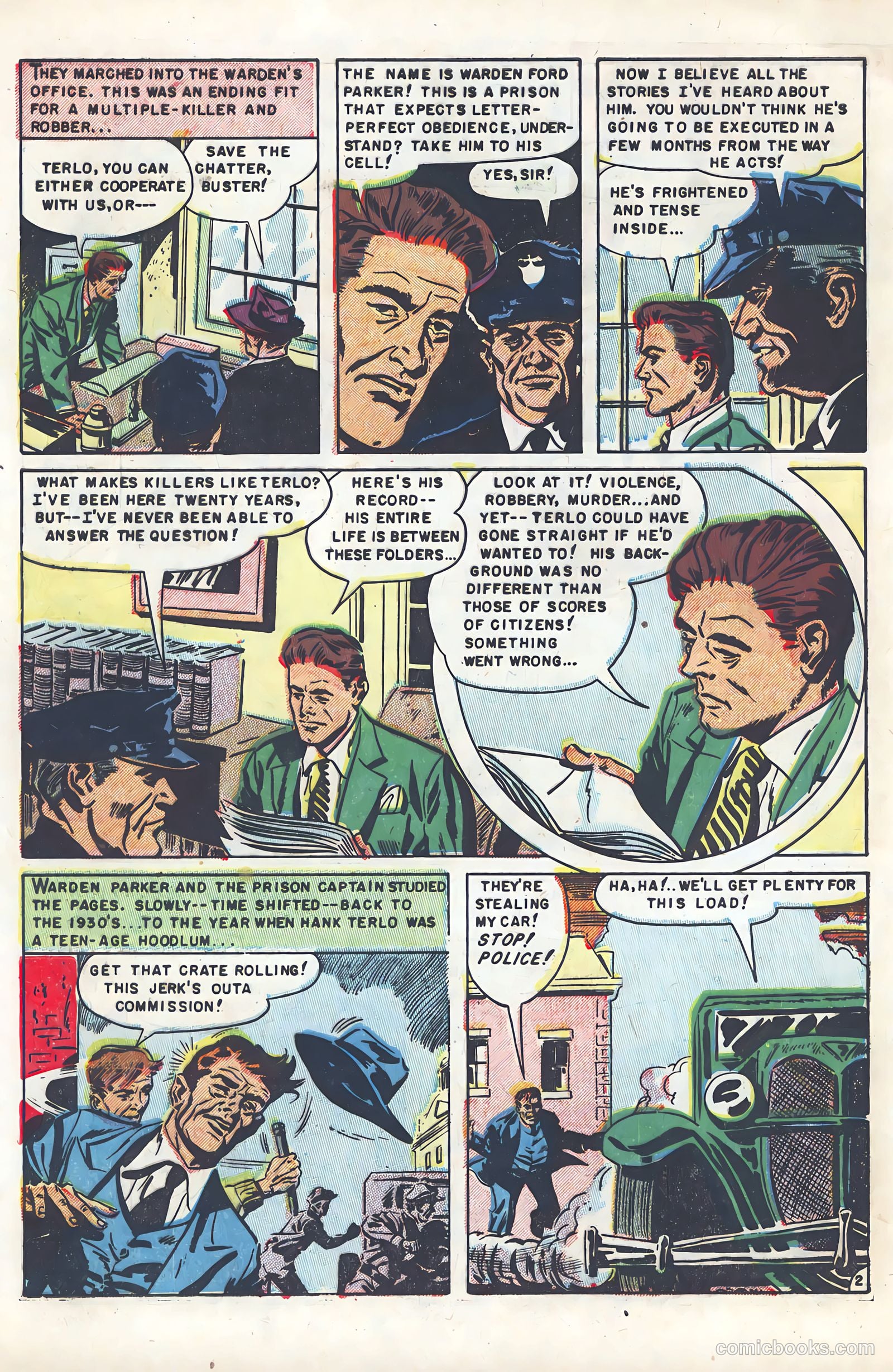 Murderous Gangsters #3 (1952) — page 2 of 36