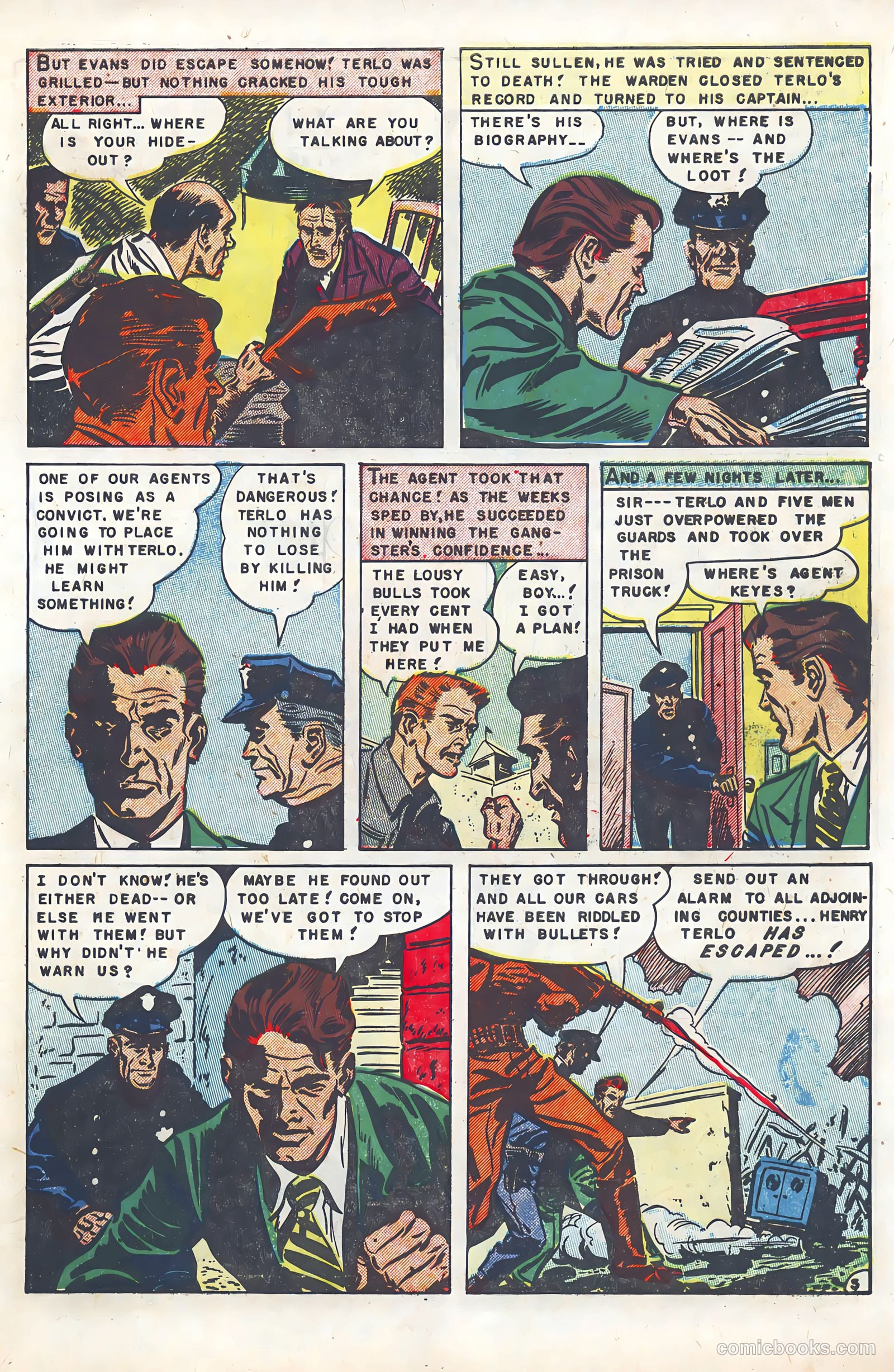 Murderous Gangsters #3 (1952) — page 5 of 36
