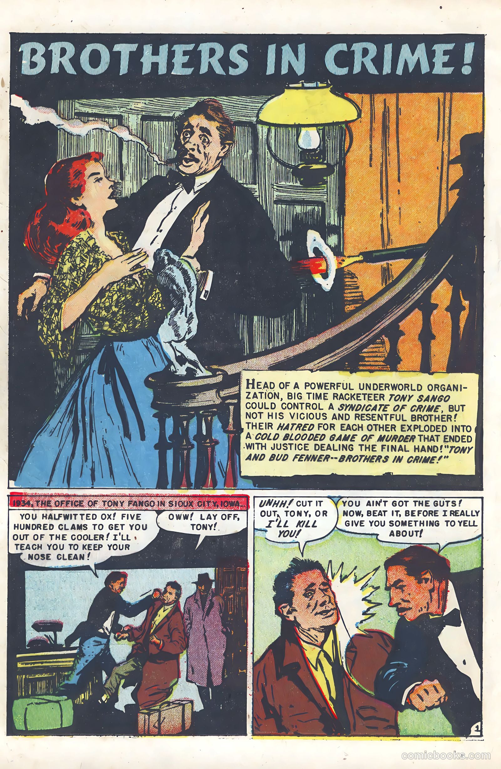 Murderous Gangsters #3 (1952) — page 10 of 36