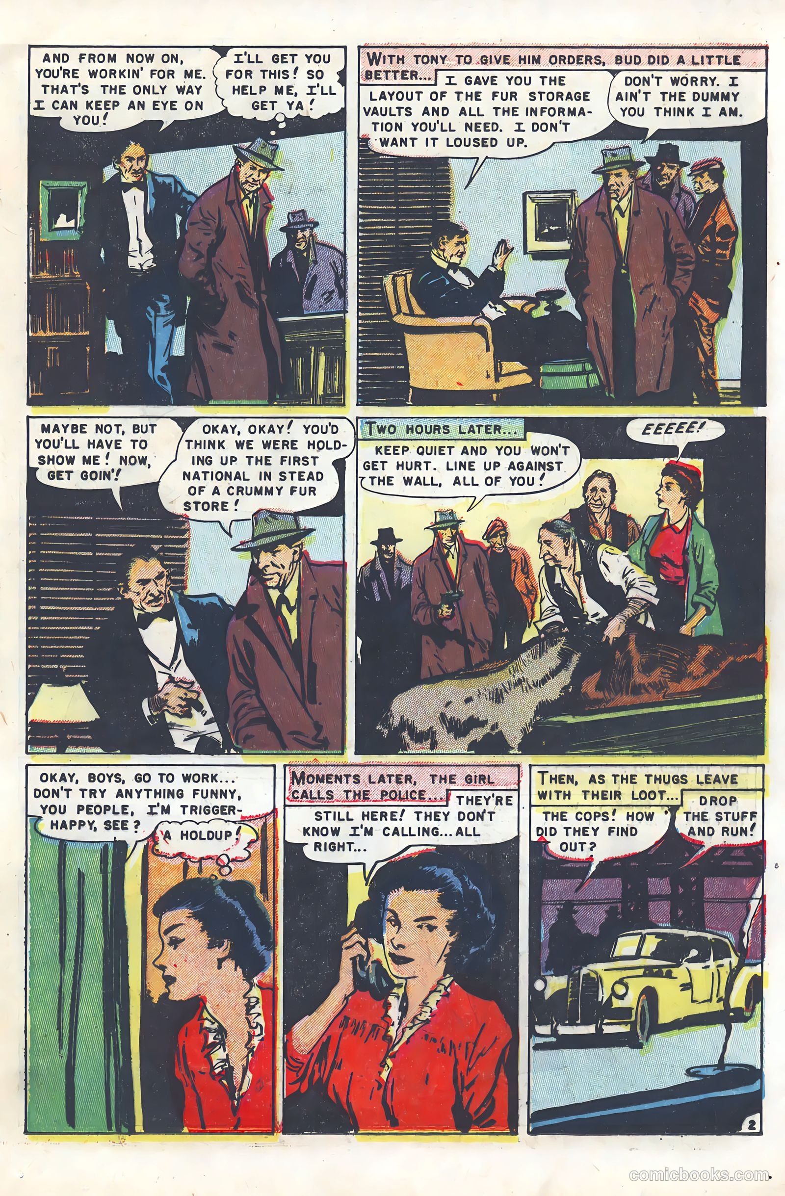 Murderous Gangsters #3 (1952) — page 11 of 36