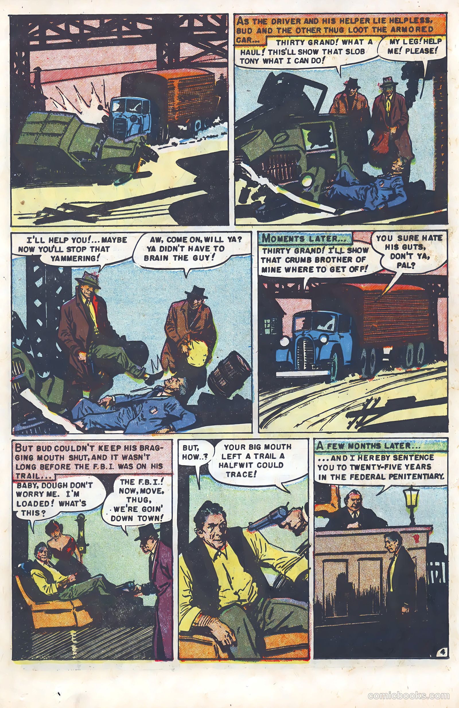 Murderous Gangsters #3 (1952) — page 13 of 36