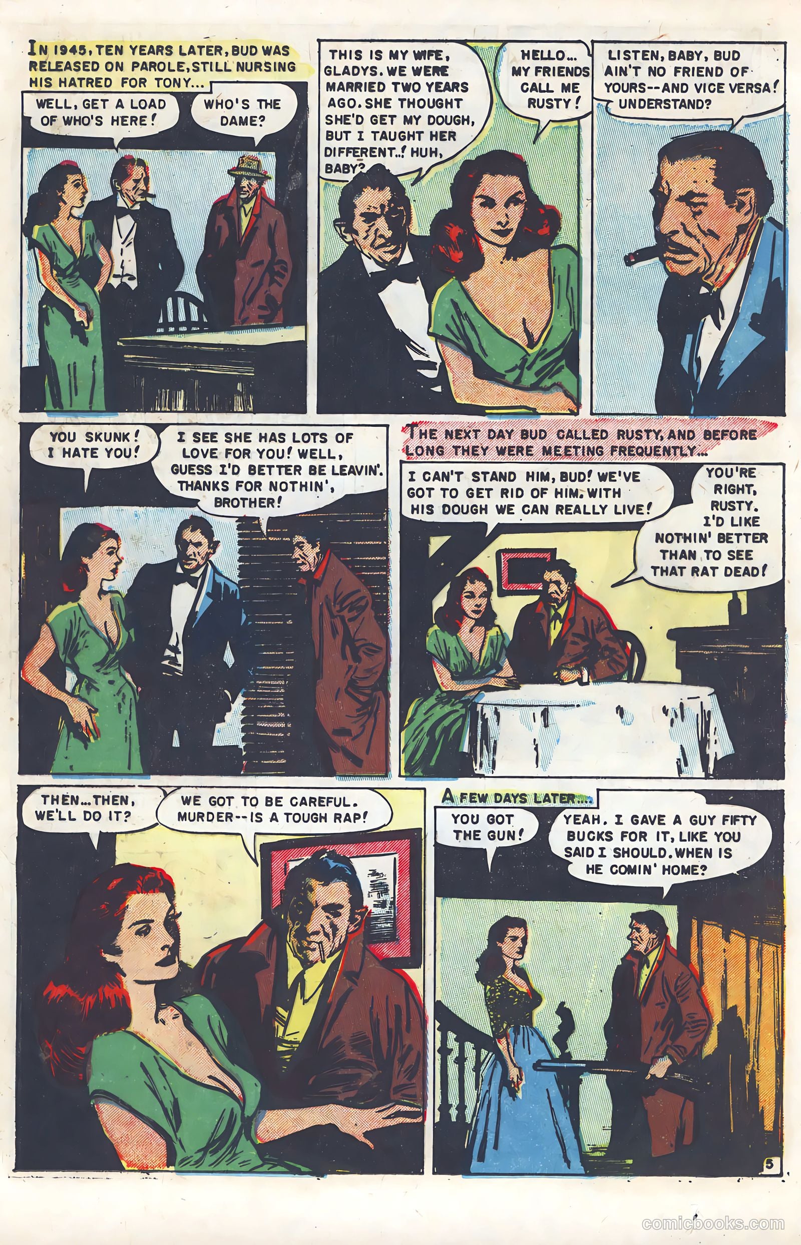 Murderous Gangsters #3 (1952) — page 14 of 36