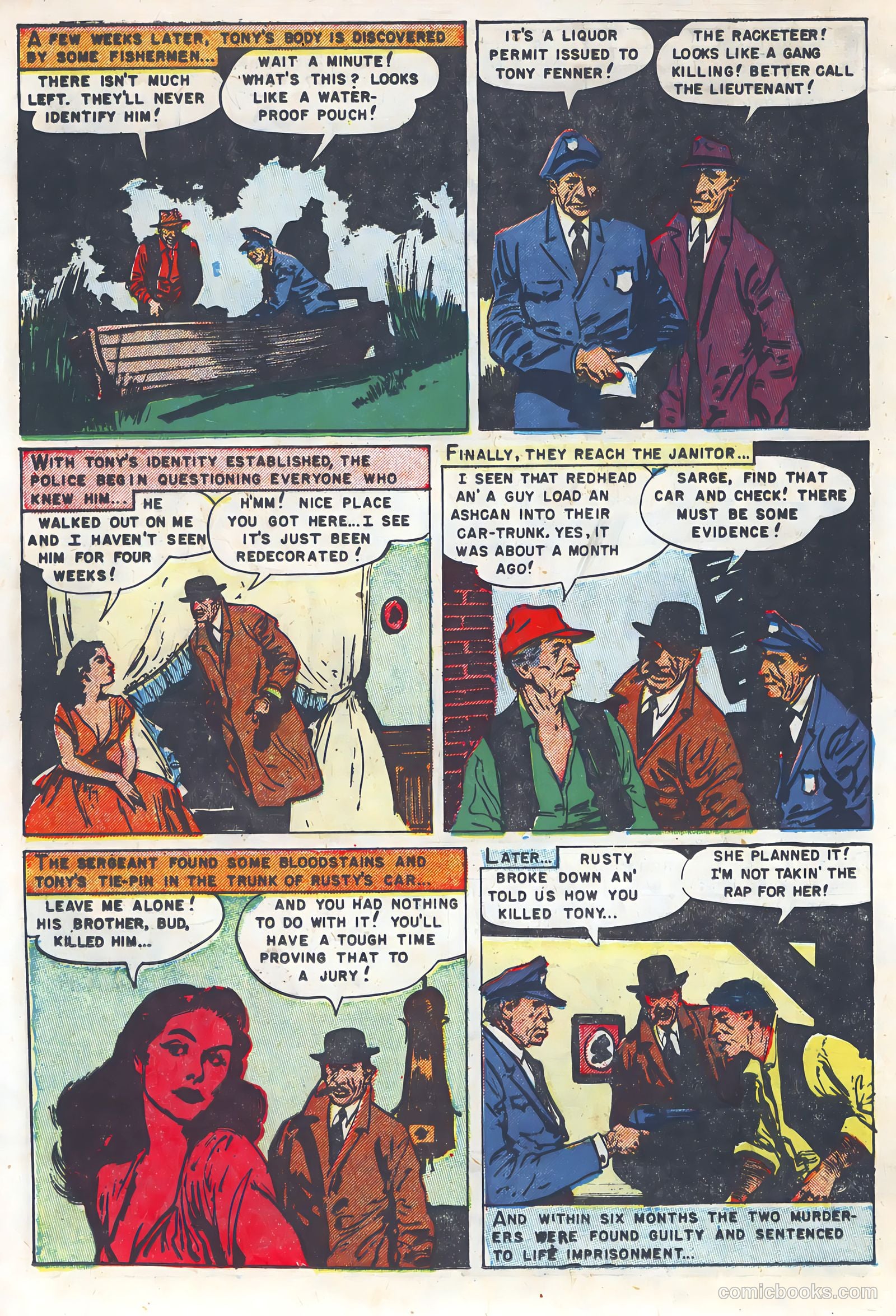 Murderous Gangsters #3 (1952) — page 16 of 36