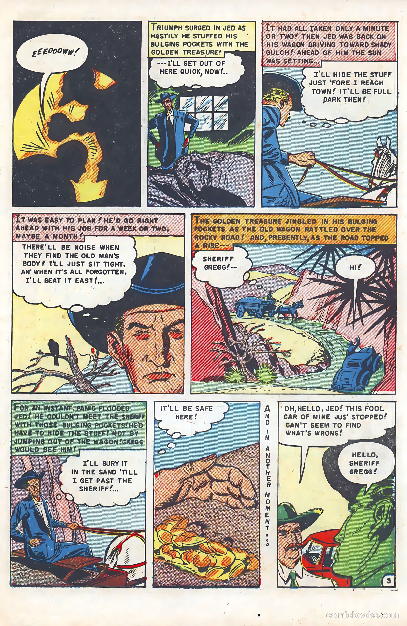 Murderous Gangsters #3 (1952) — page 21 of 36