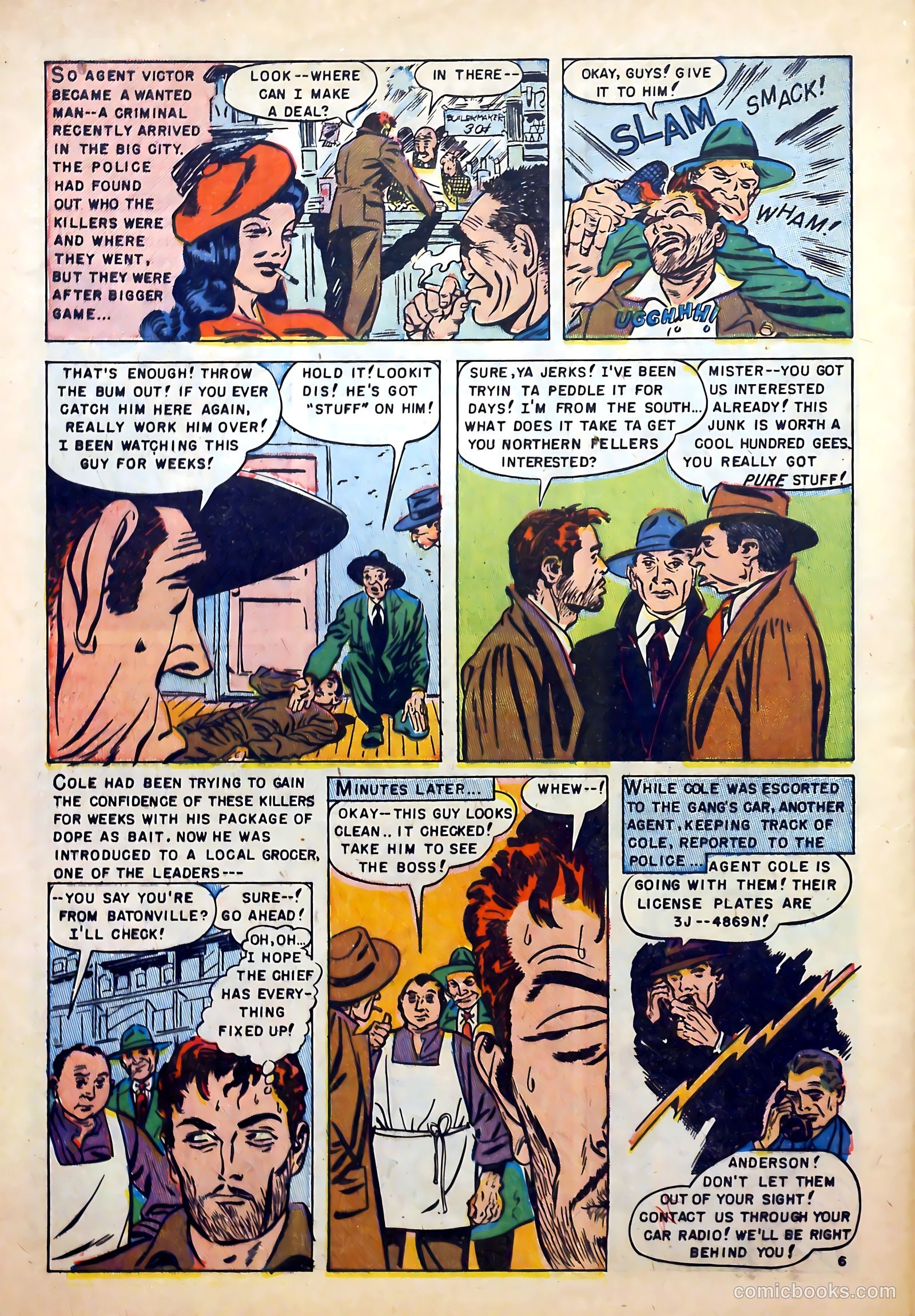 Murderous Gangsters #4 (1952) — page 8 of 37