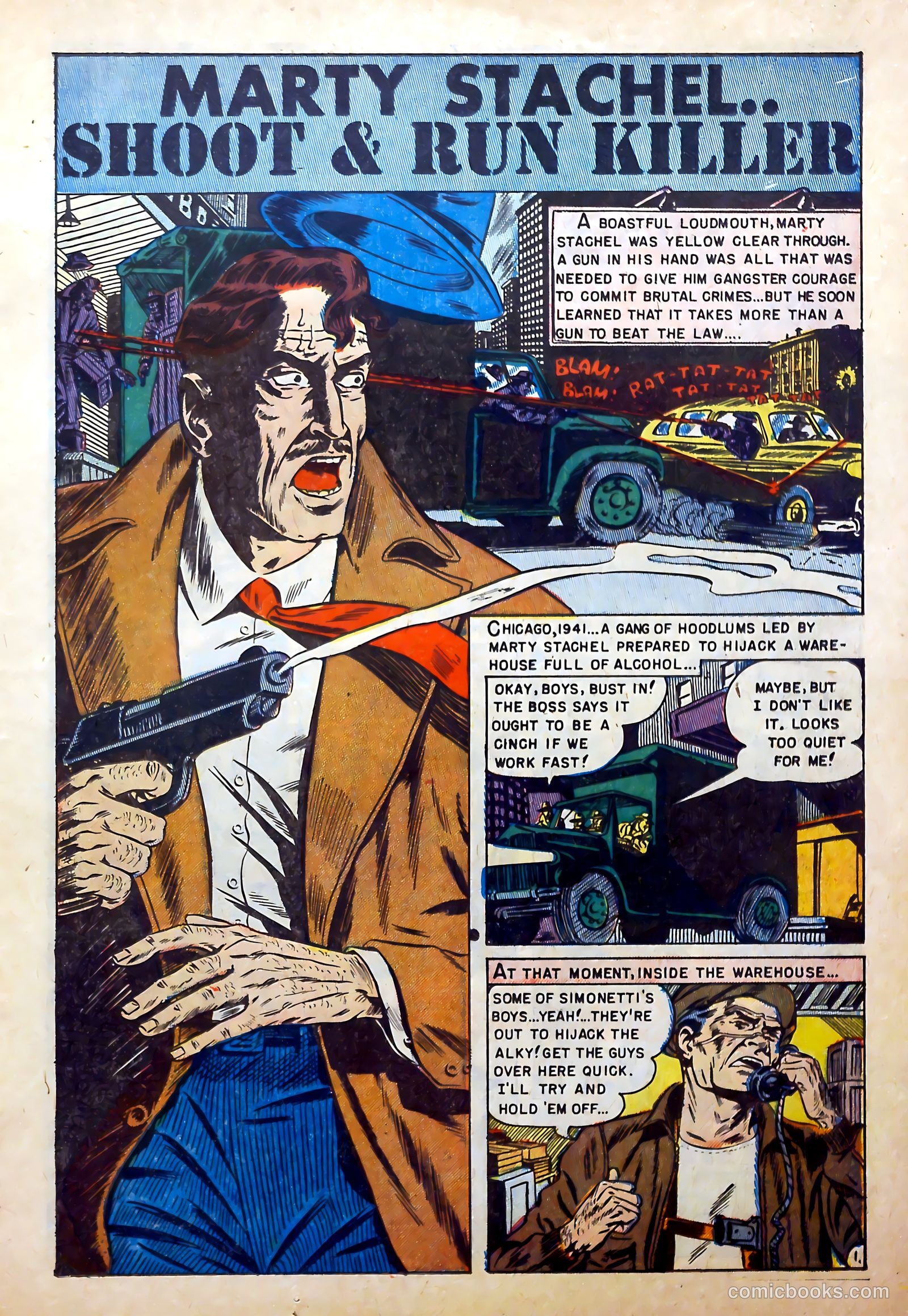 Murderous Gangsters #4 (1952) — page 11 of 37