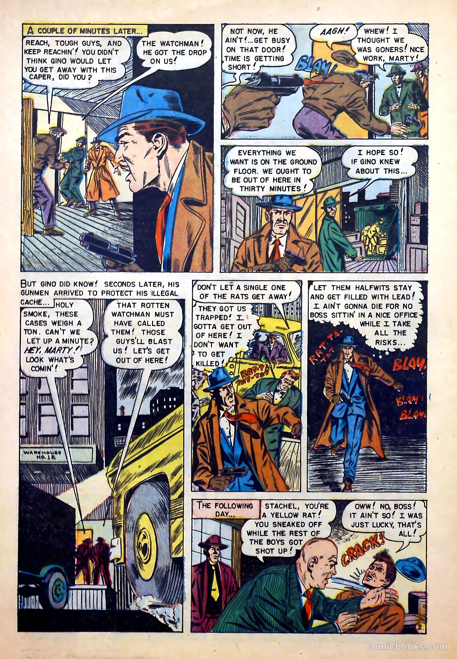 Murderous Gangsters #4 (1952) — page 12 of 37