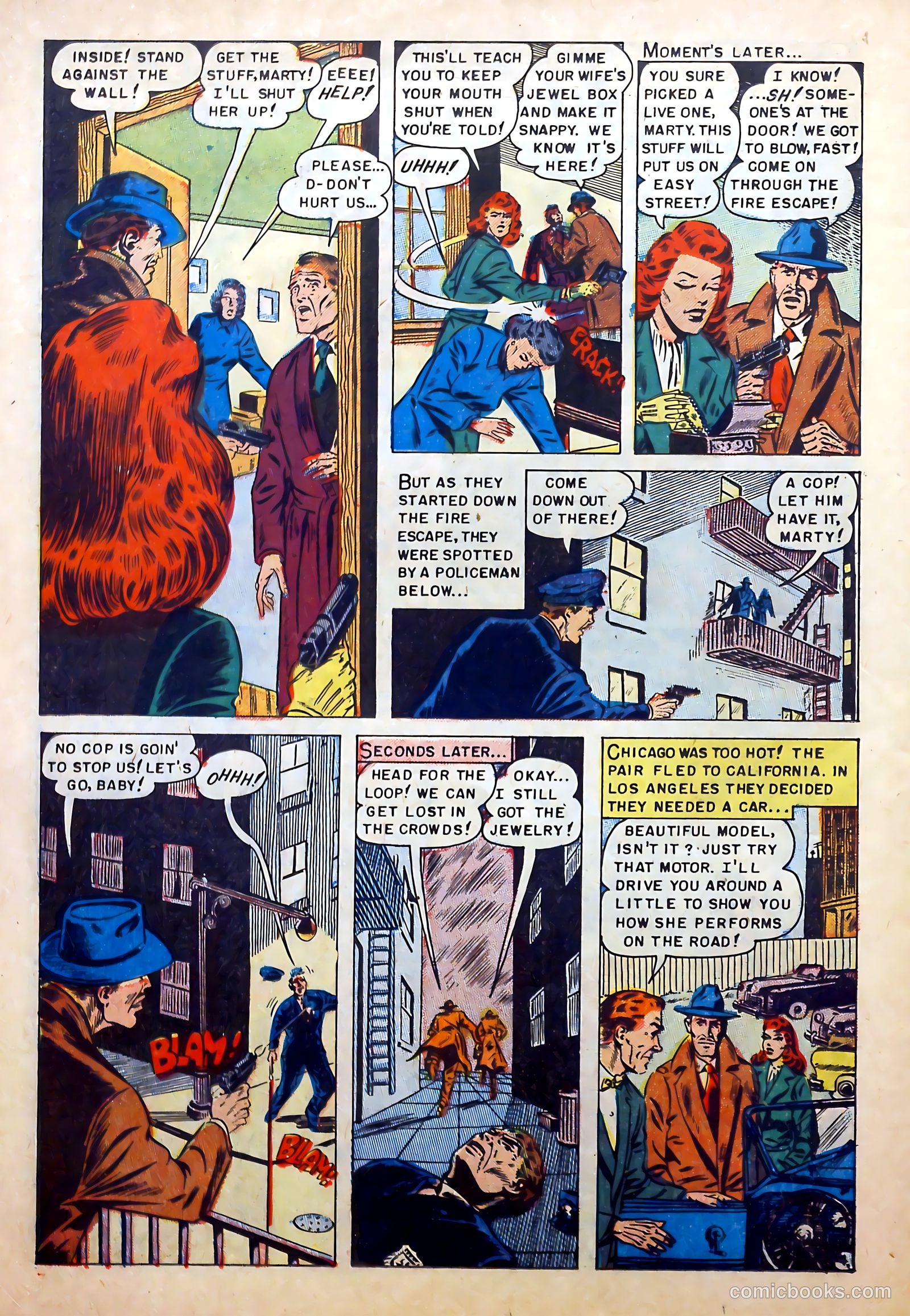 Murderous Gangsters #4 (1952) — page 14 of 37
