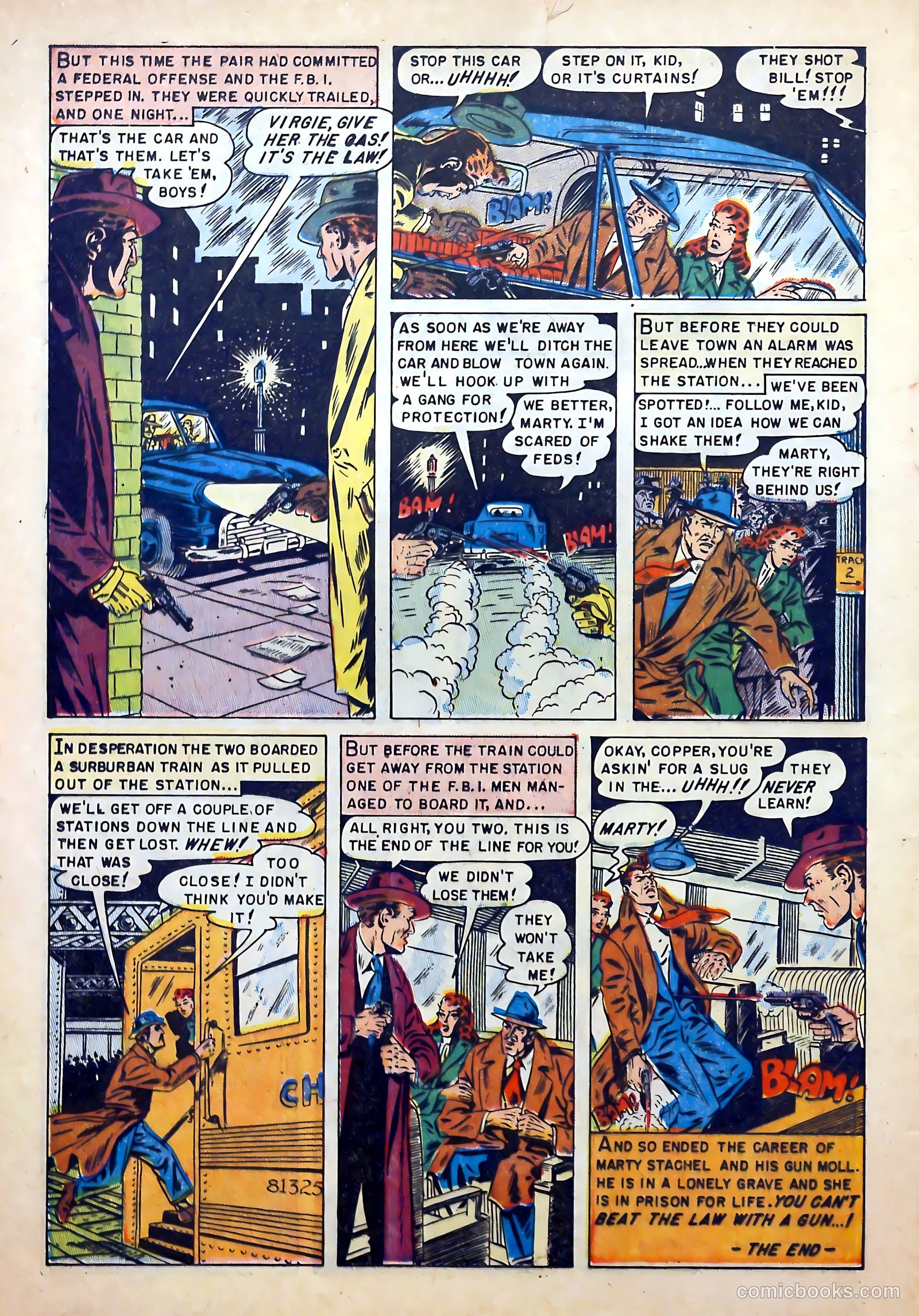 Murderous Gangsters #4 (1952) — page 16 of 37