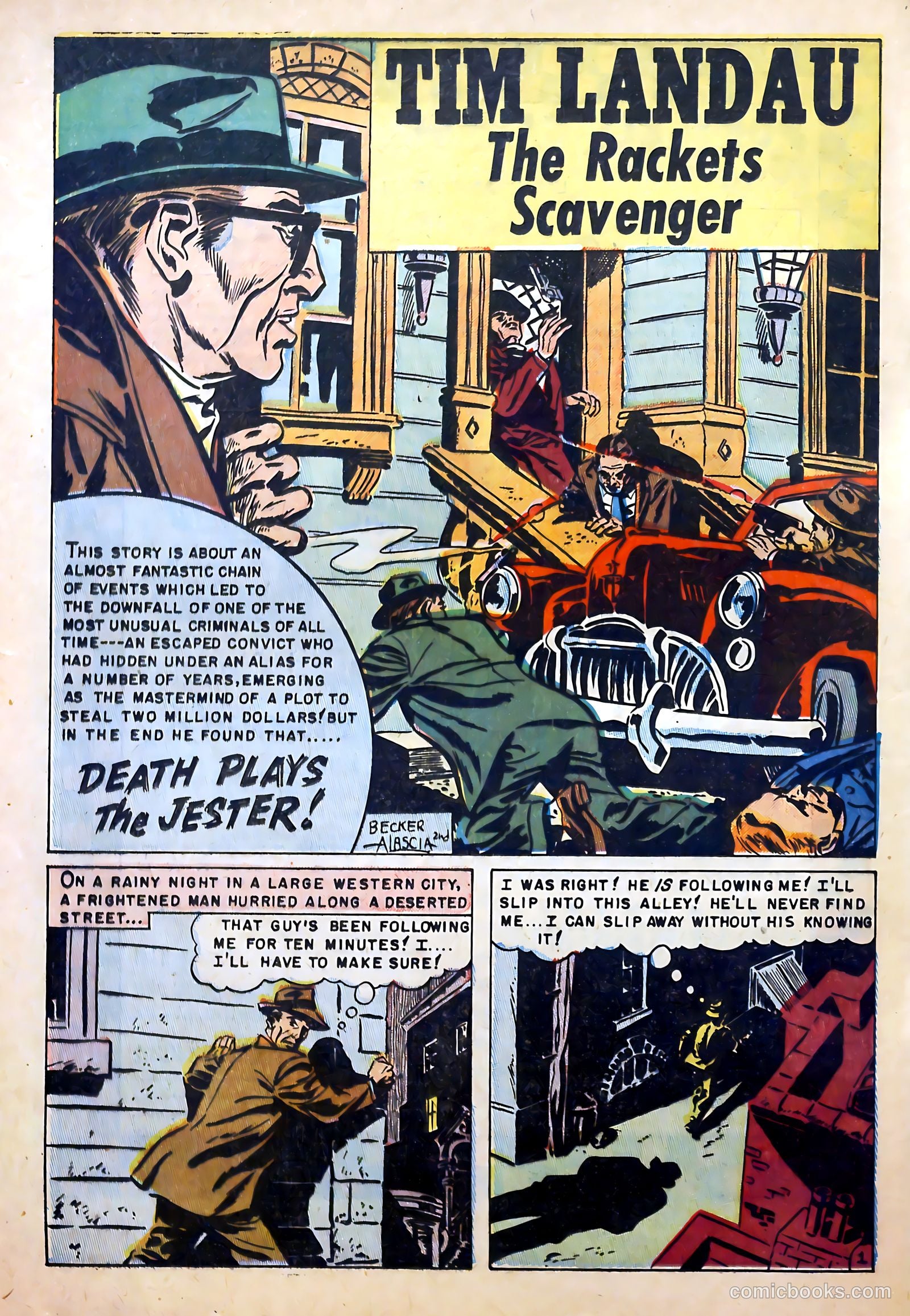 Murderous Gangsters #4 (1952) — page 20 of 37