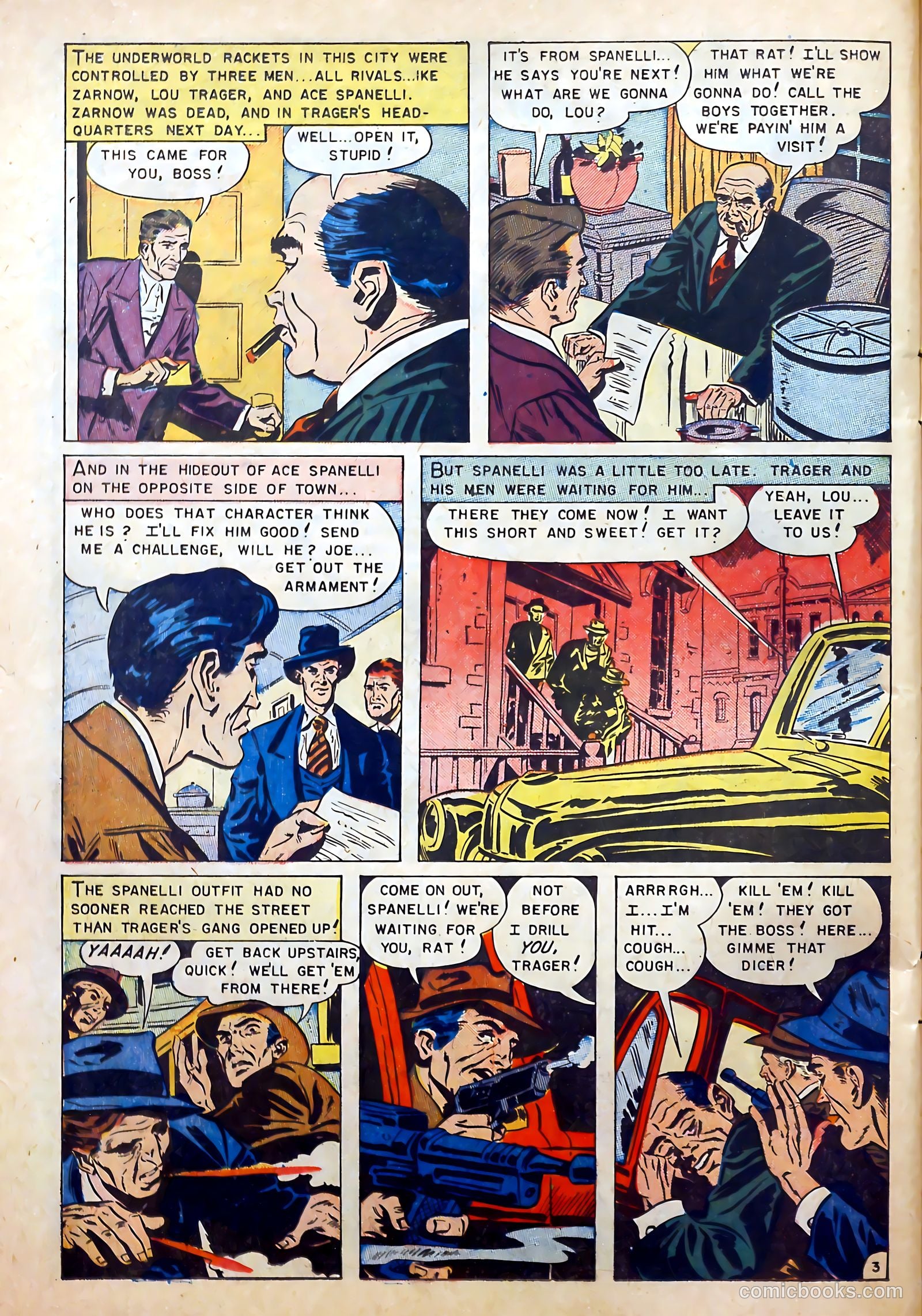 Murderous Gangsters #4 (1952) — page 22 of 37