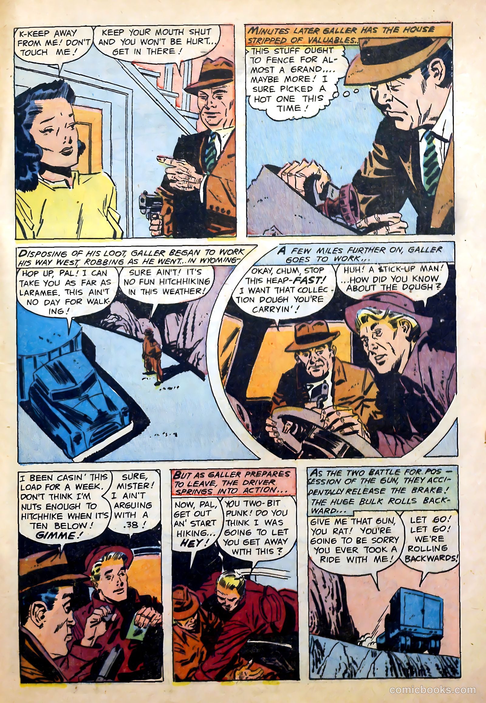 Murderous Gangsters #4 (1952) — page 29 of 37