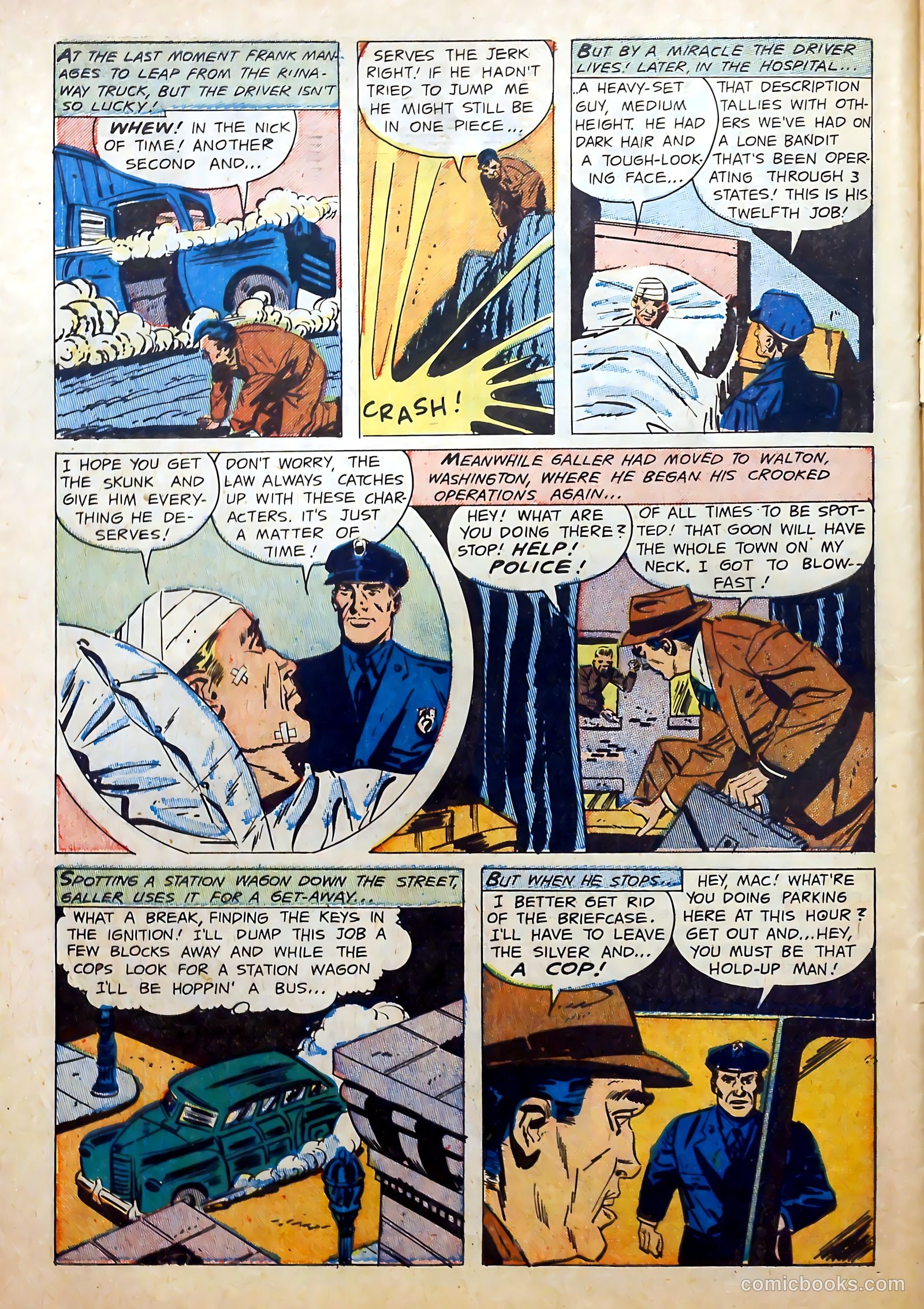 Murderous Gangsters #4 (1952) — page 30 of 37