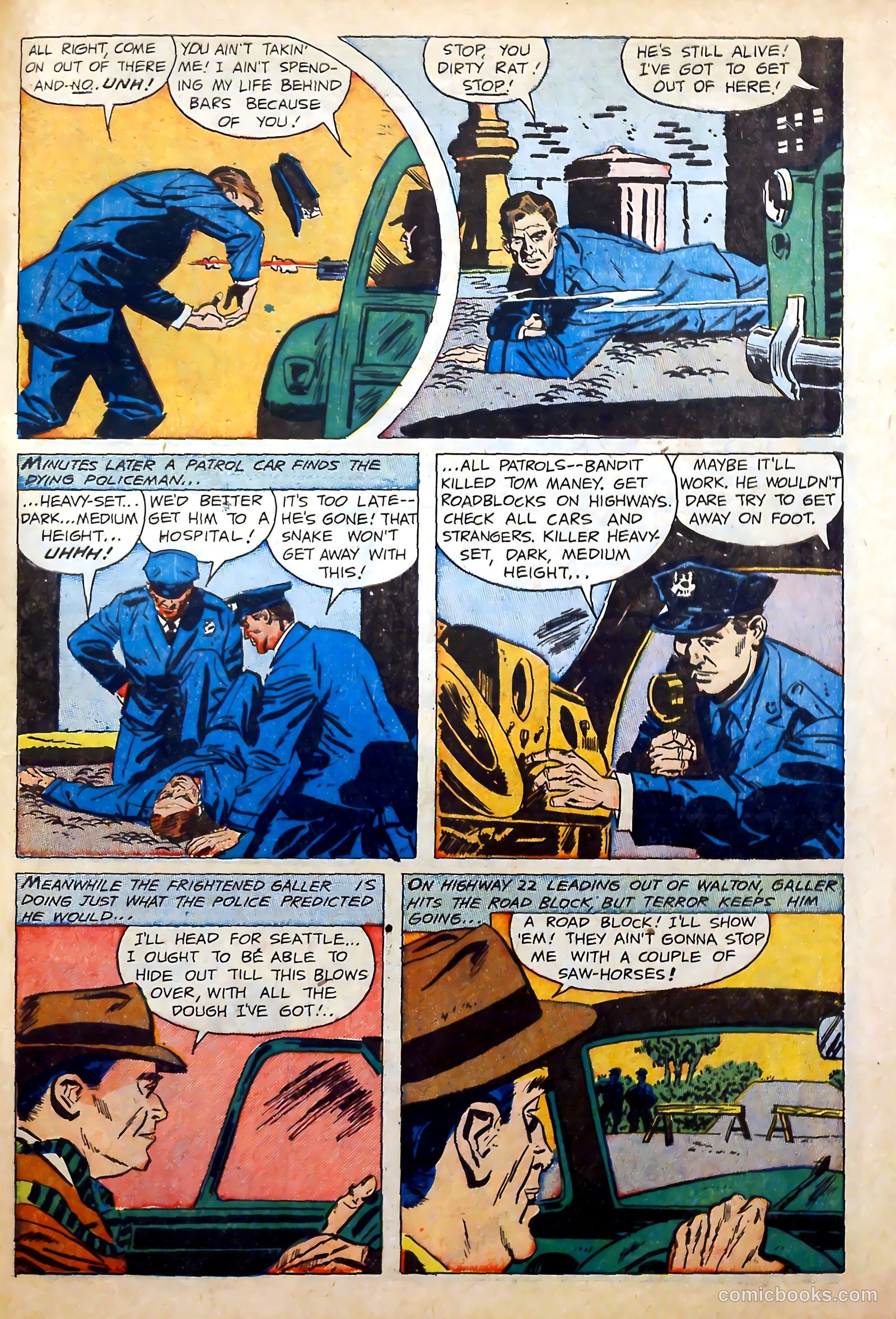 Murderous Gangsters #4 (1952) — page 31 of 37