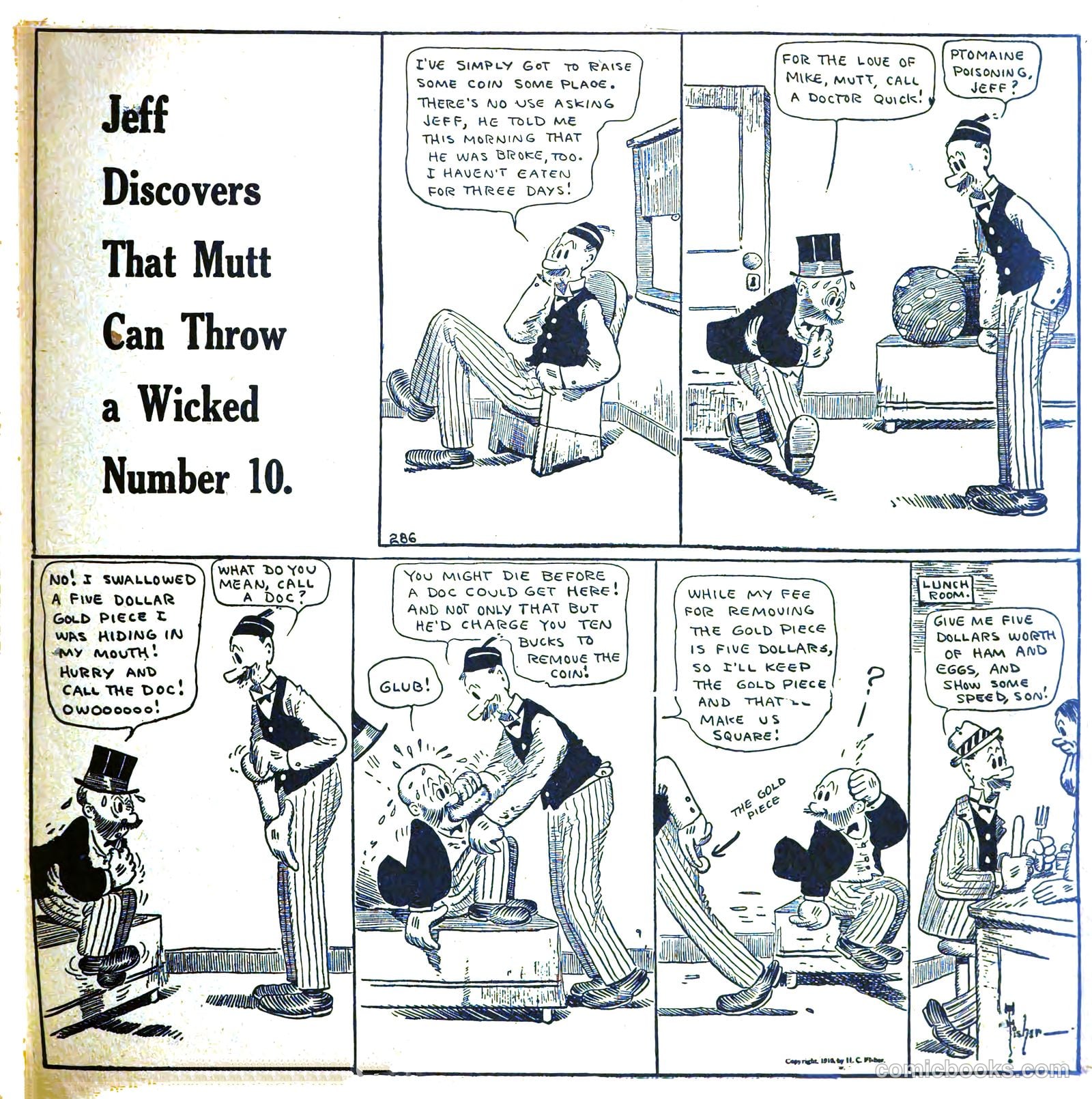 Mutt and Jeff #6 (1919) — page 9 of 50