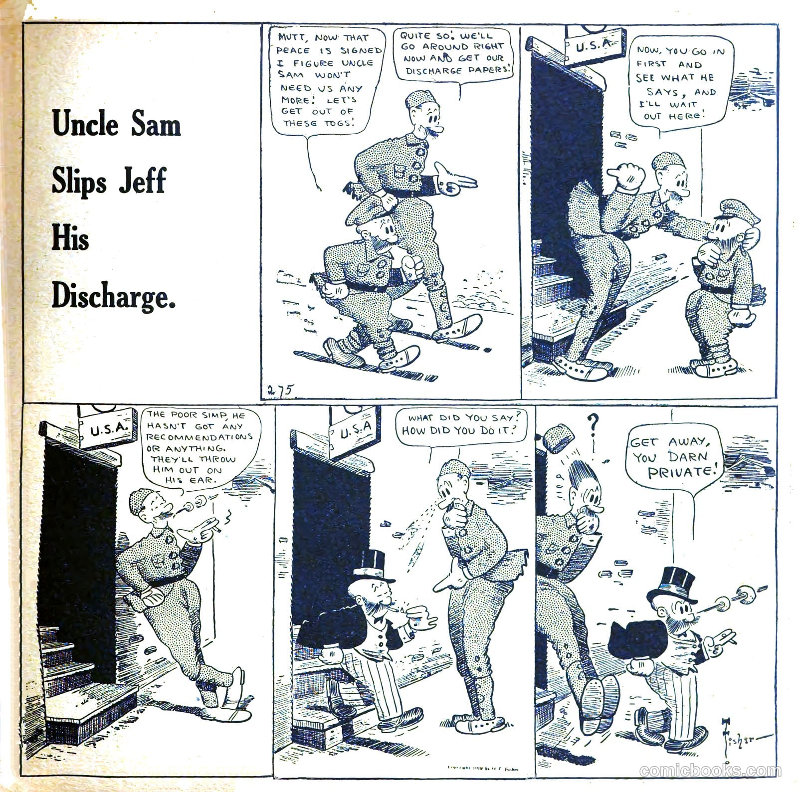 Mutt and Jeff #6 (1919) — page 37 of 50