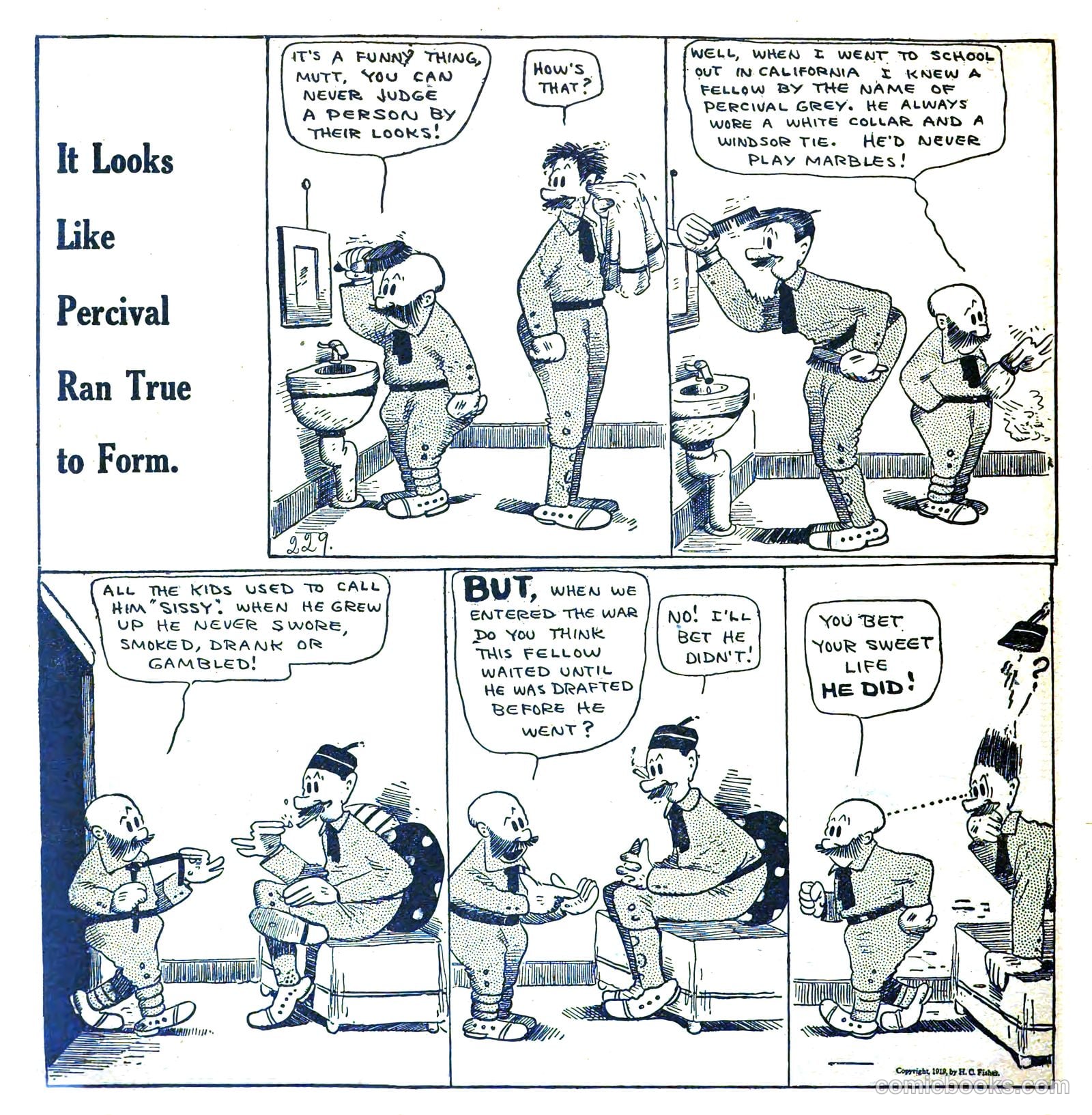 Mutt and Jeff #6 (1919) — page 38 of 50