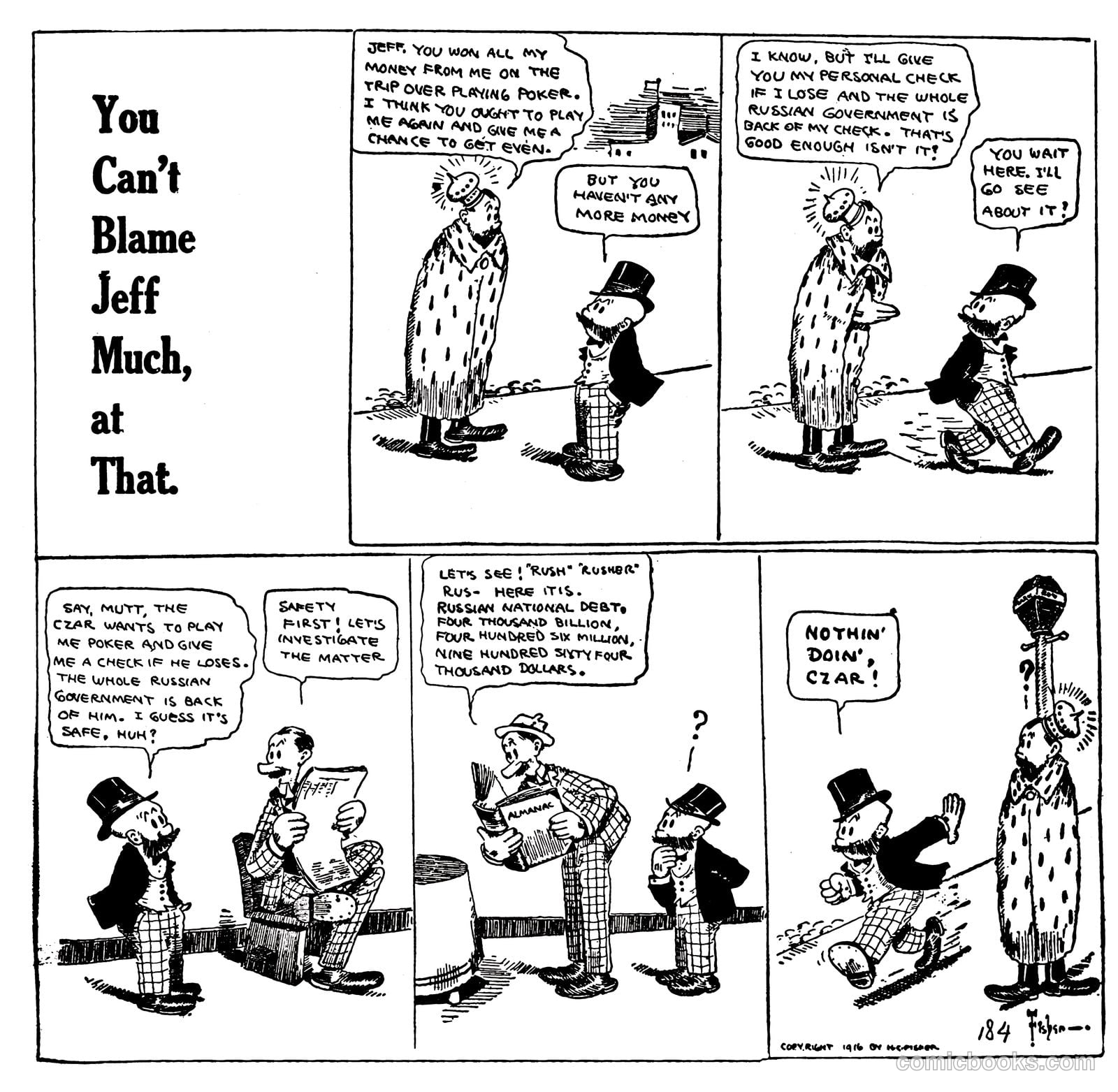 Mutt and Jeff #6 (1919) — page 41 of 50
