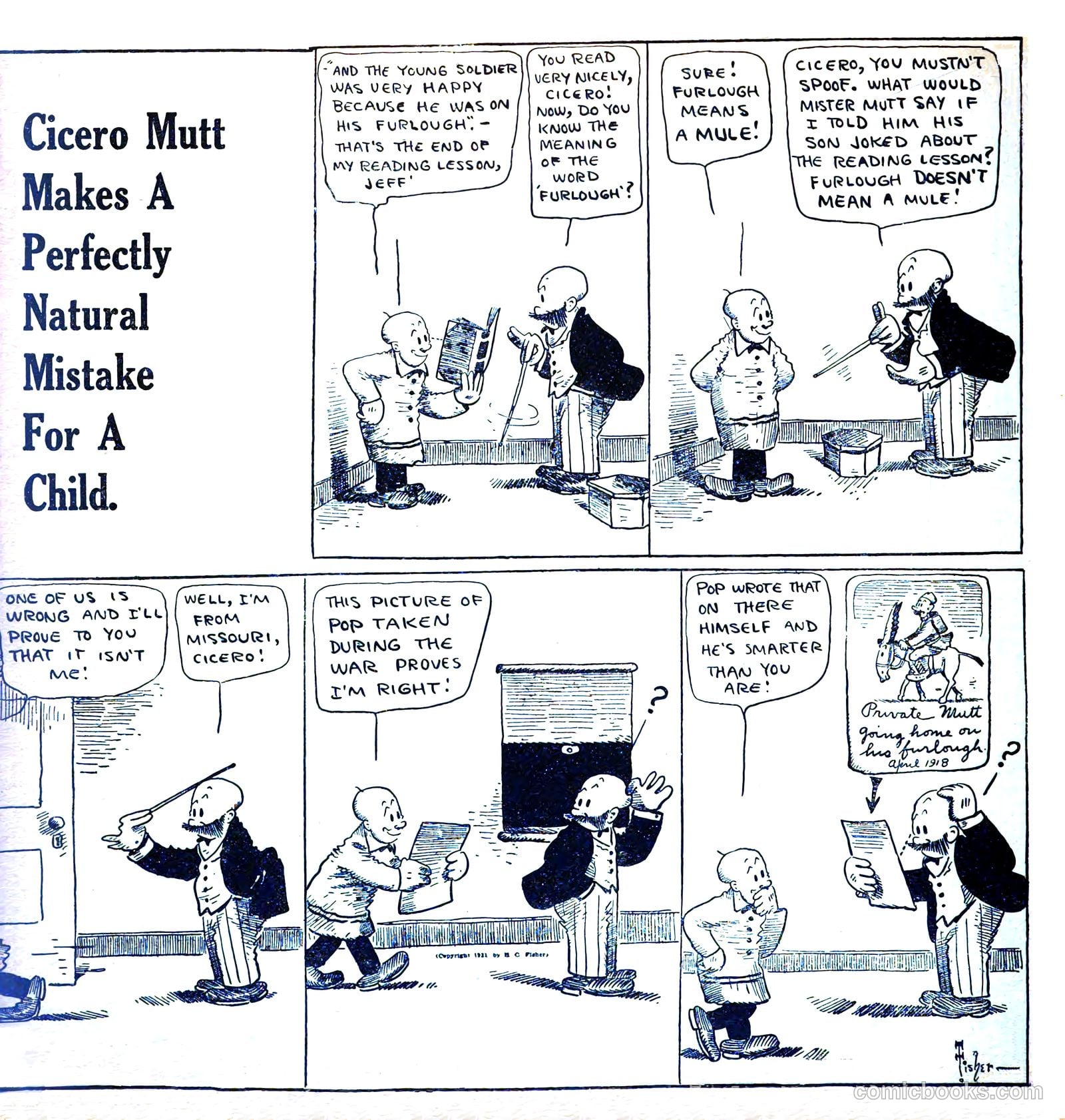 Mutt and Jeff #8 (1922) — page 32 of 52