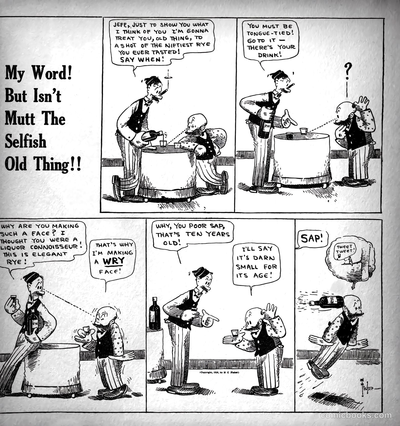 Mutt and Jeff #8 (1922) — page 50 of 52