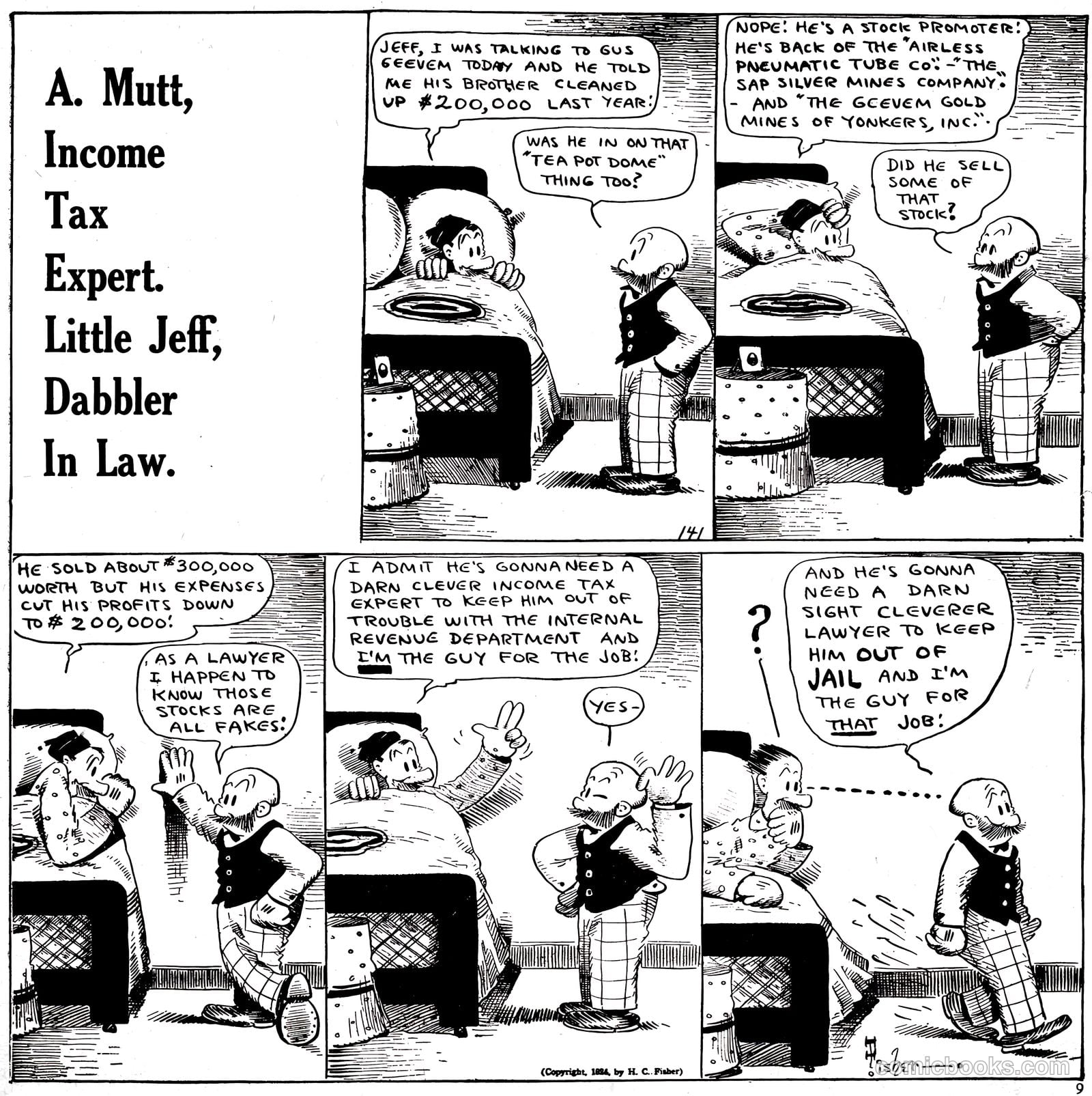Mutt and Jeff #9 (1924) — page 11 of 46
