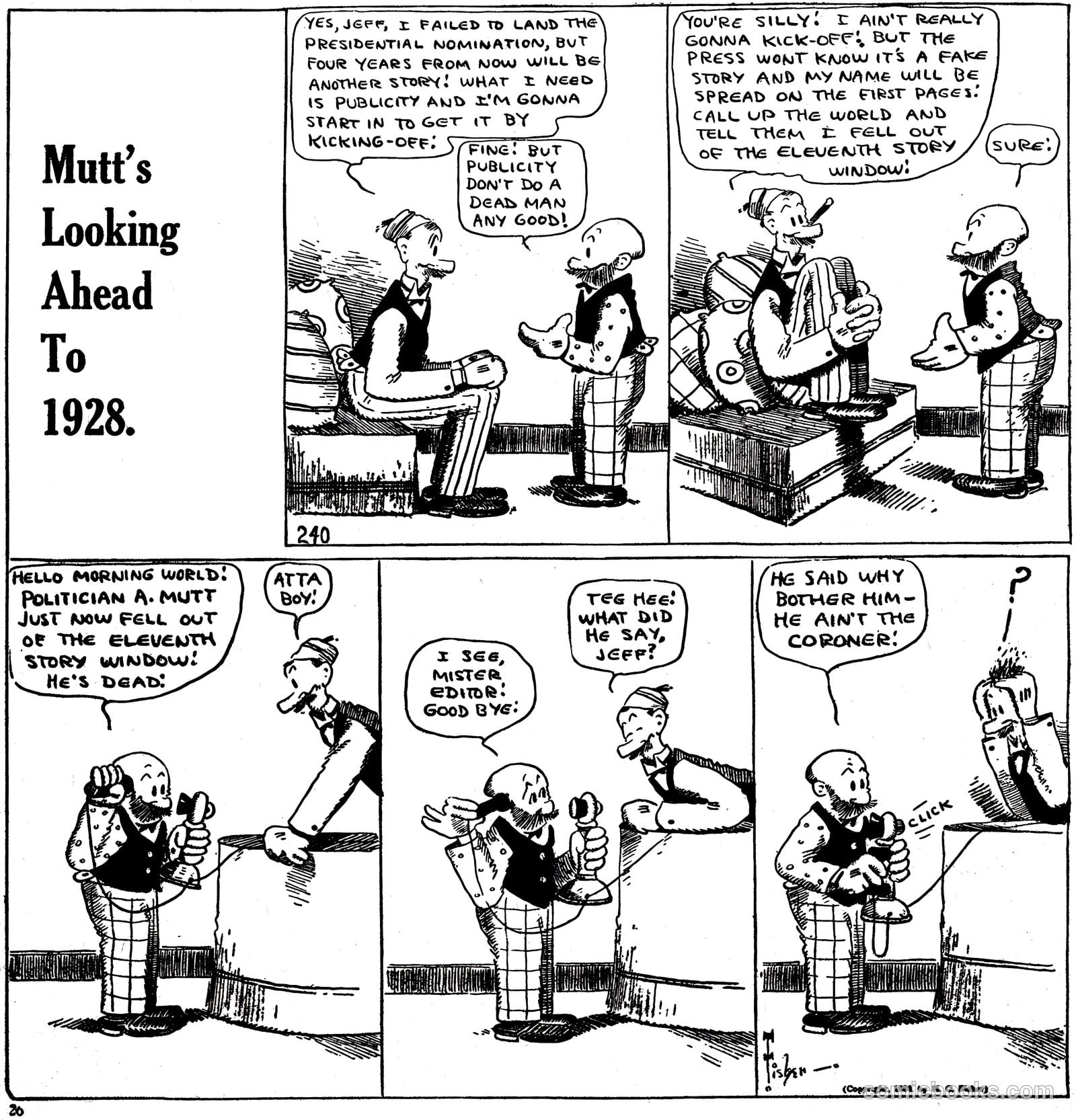 Mutt and Jeff #9 (1924) — page 28 of 46