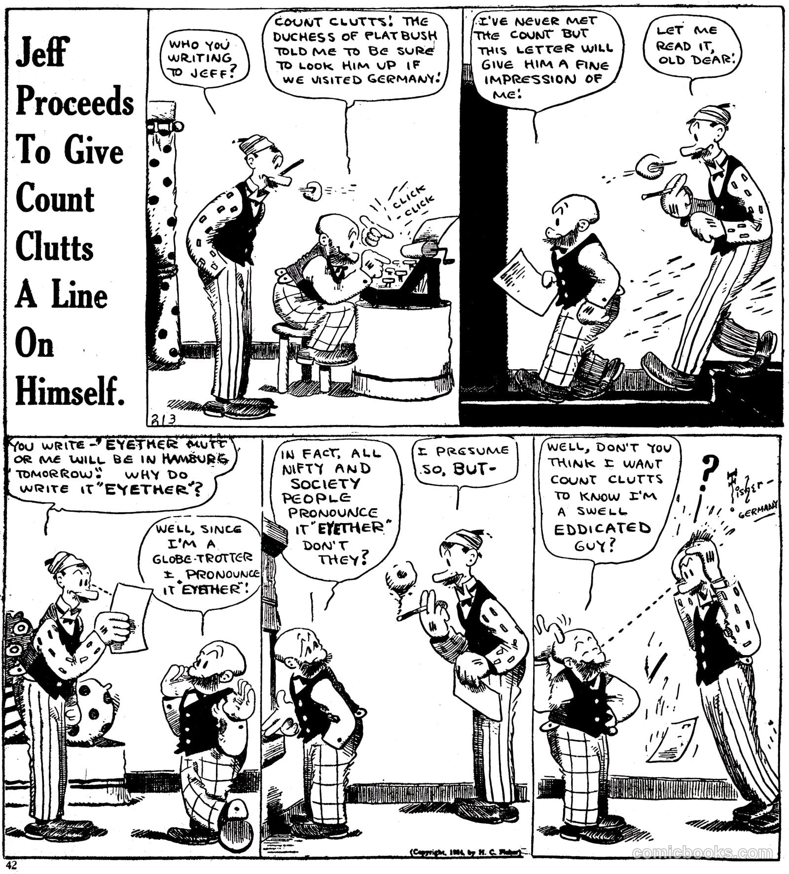 Mutt and Jeff #9 (1924) — page 44 of 46