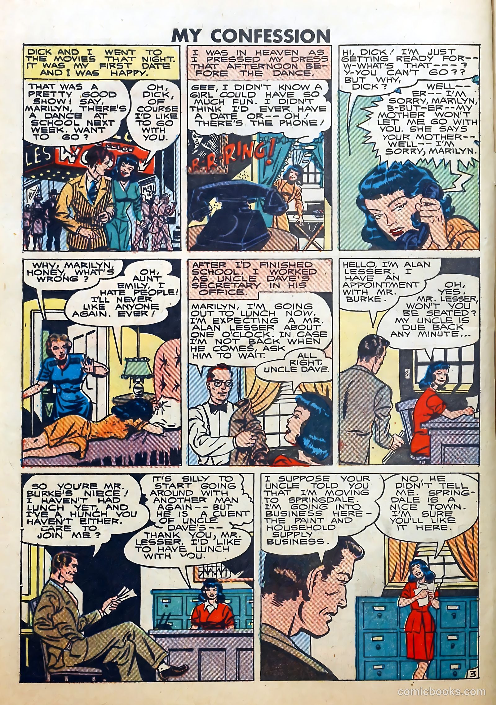 My Confession #8 (1949) — page 4 of 36