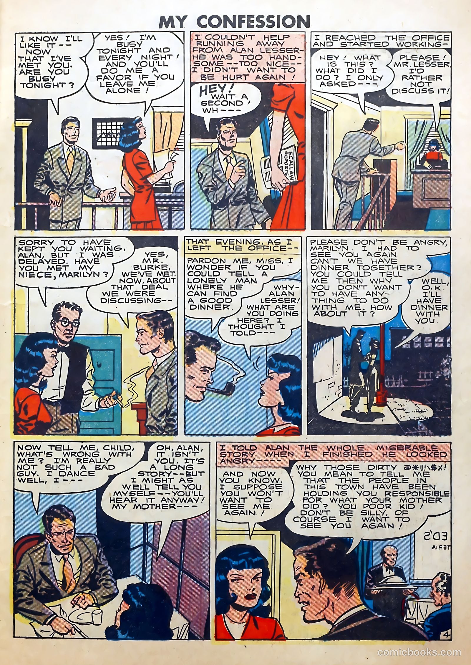 My Confession #8 (1949) — page 5 of 36