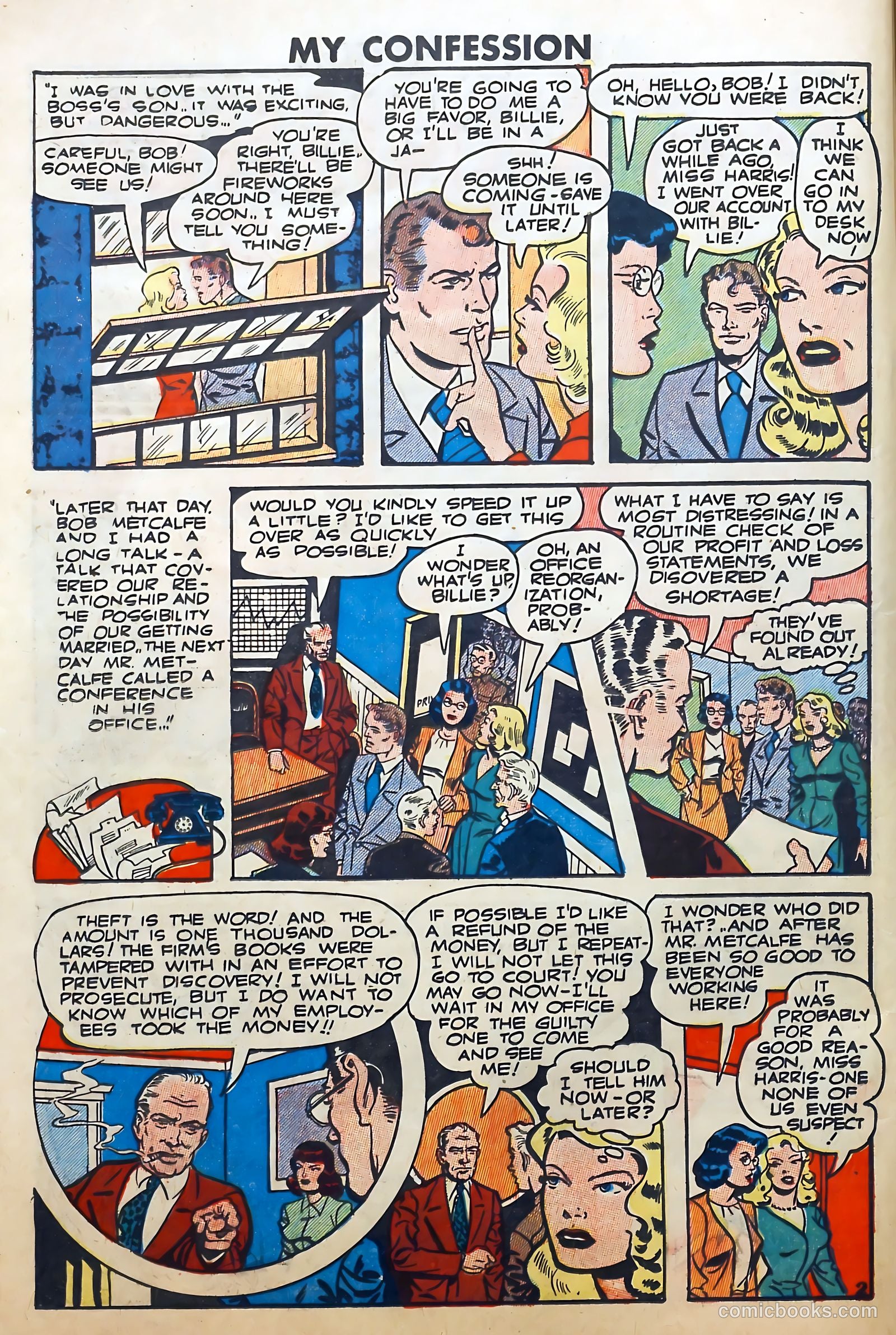My Confession #8 (1949) — page 12 of 36