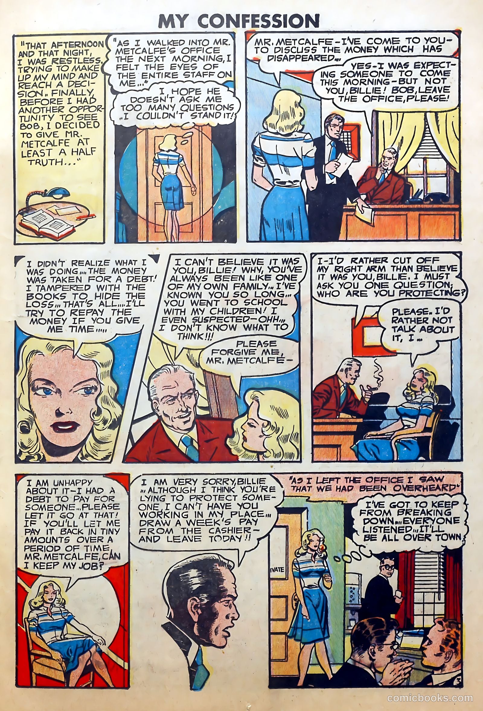 My Confession #8 (1949) — page 13 of 36