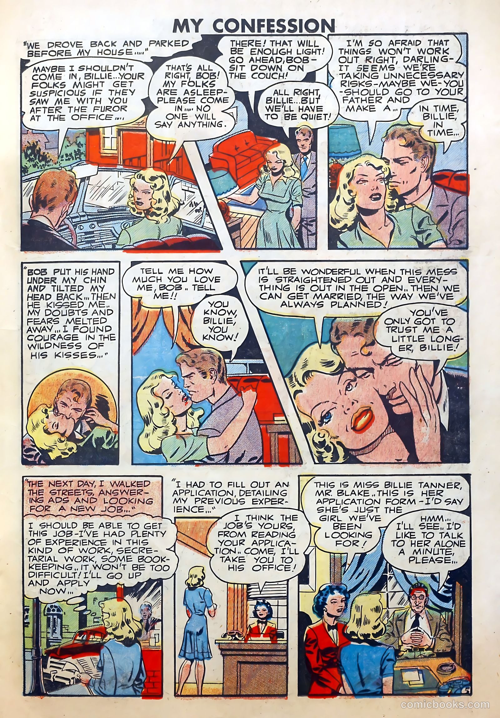 My Confession #8 (1949) — page 15 of 36
