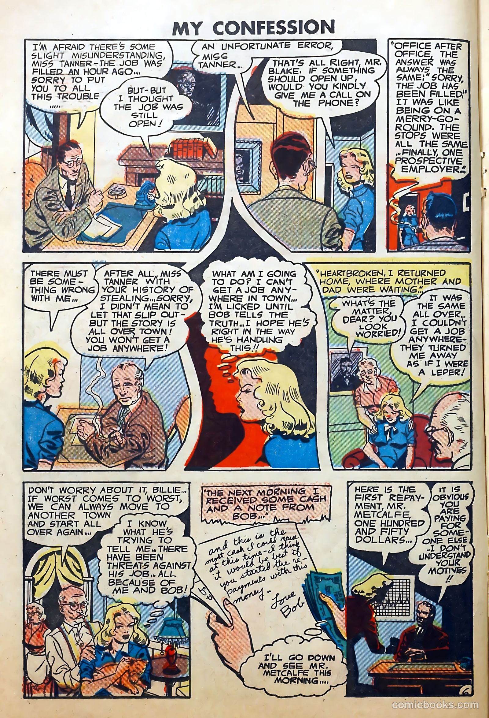 My Confession #8 (1949) — page 16 of 36