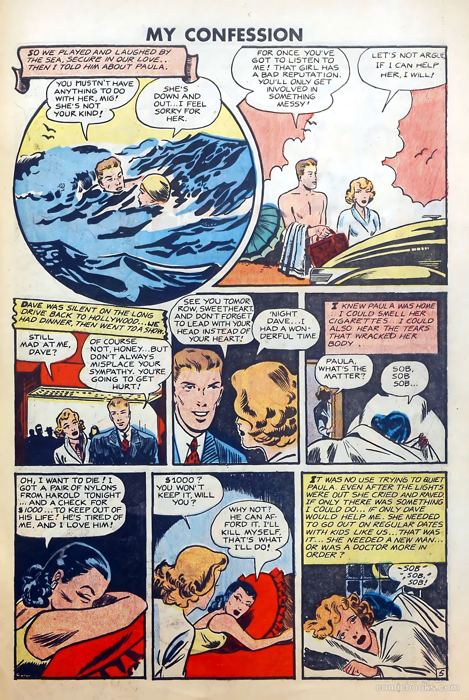 My Confession #8 (1949) — page 27 of 36